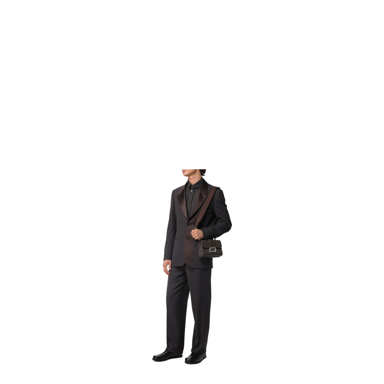 Double Baguette Leather Brown - Image 2