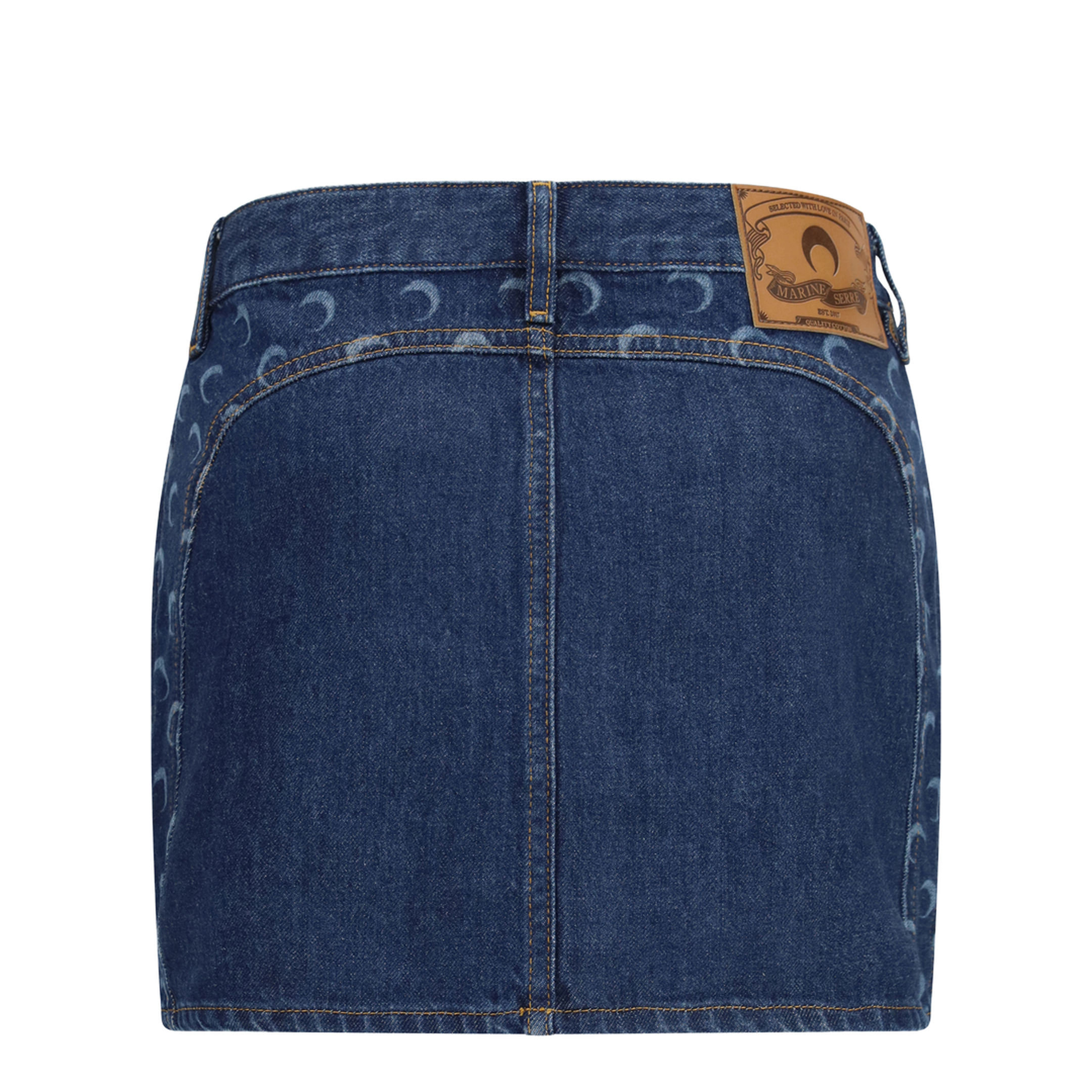 Zipped Mini Skirt - Image 2