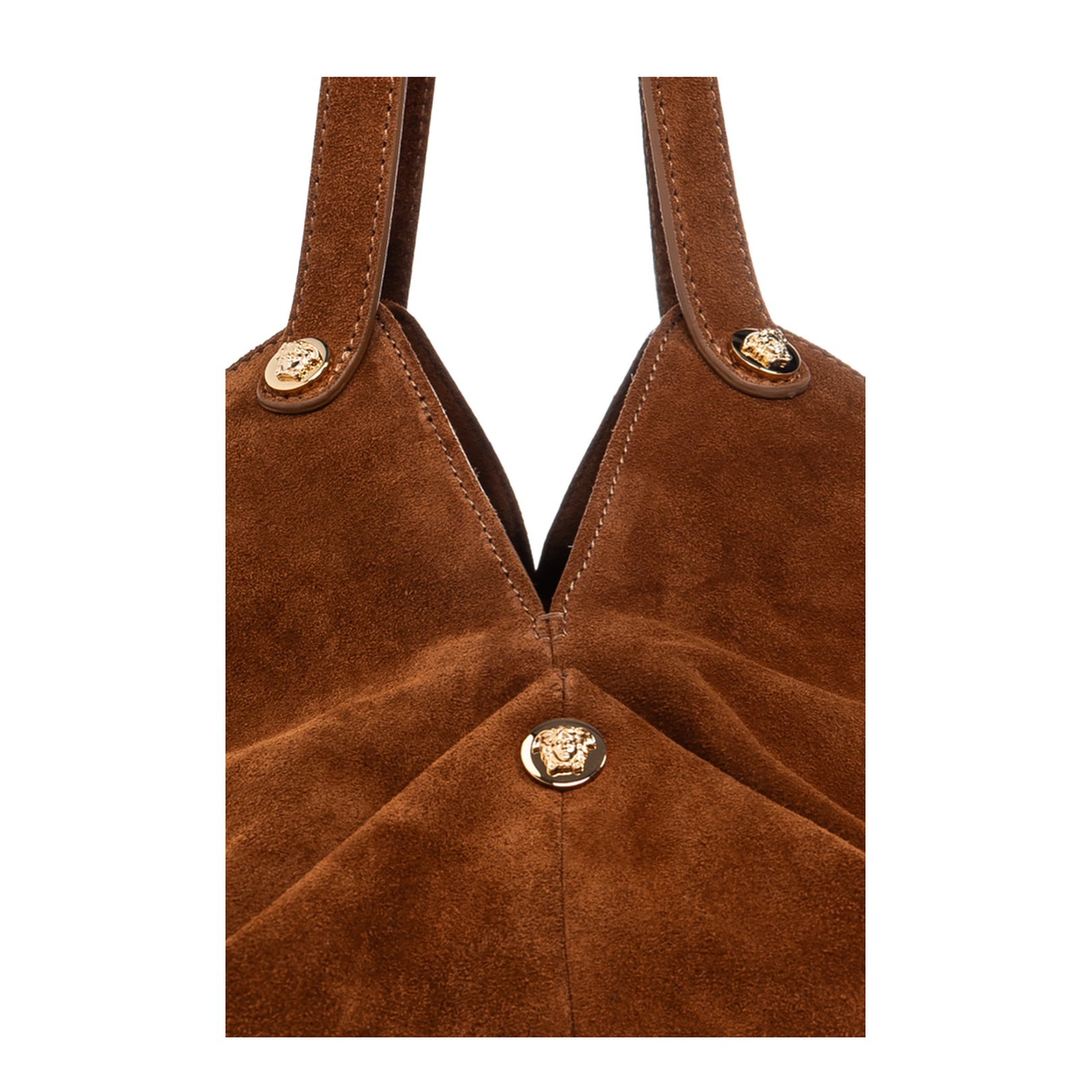 Protea Bucket Bag Suede Brown - Image 5