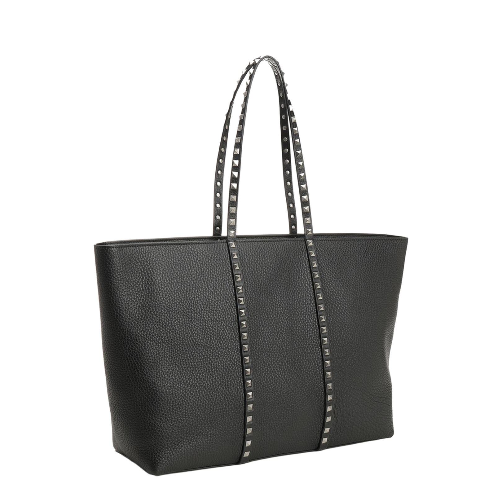 Rockstud Leather Tote Bag - Image 2