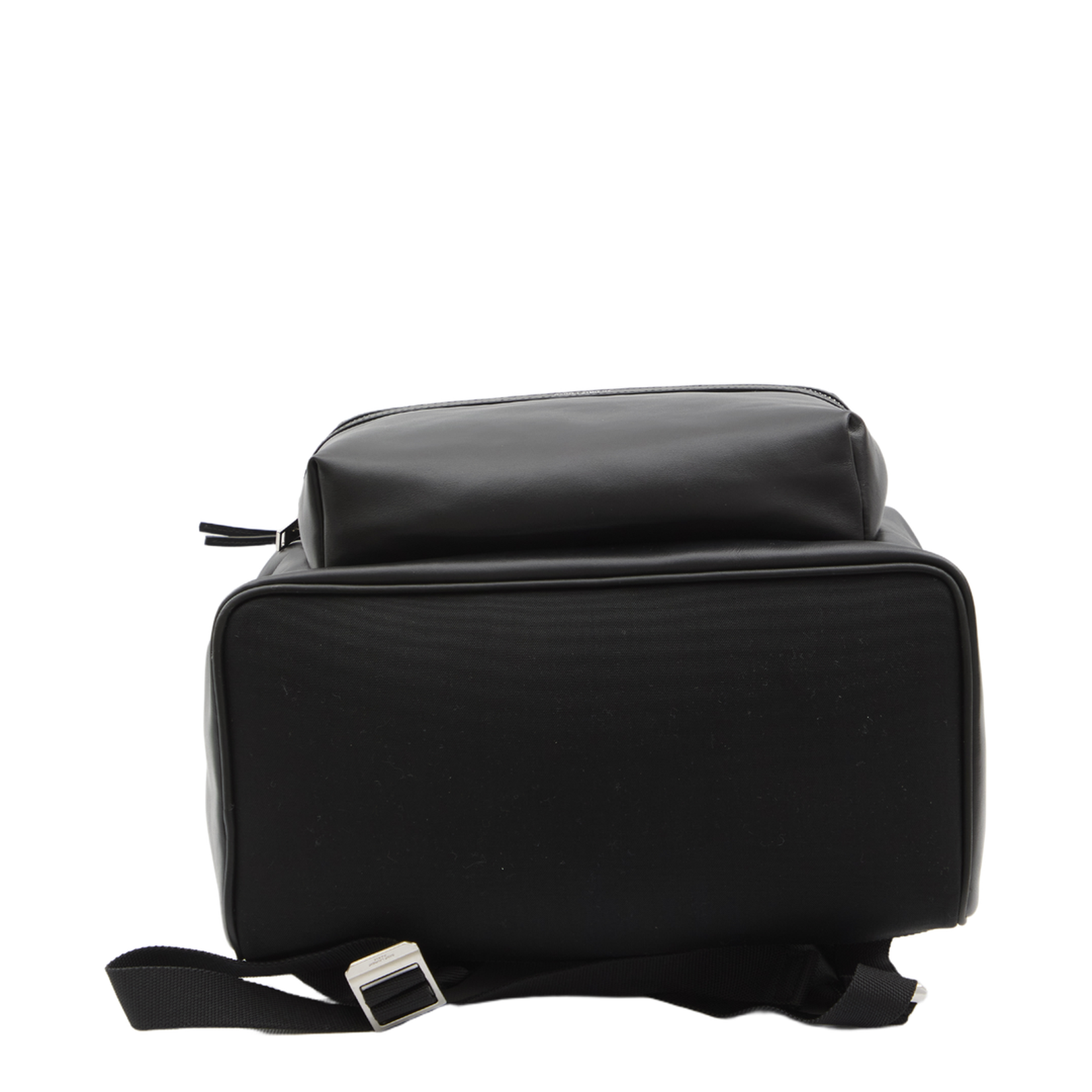 City Leather Backpack - Black - Image 3