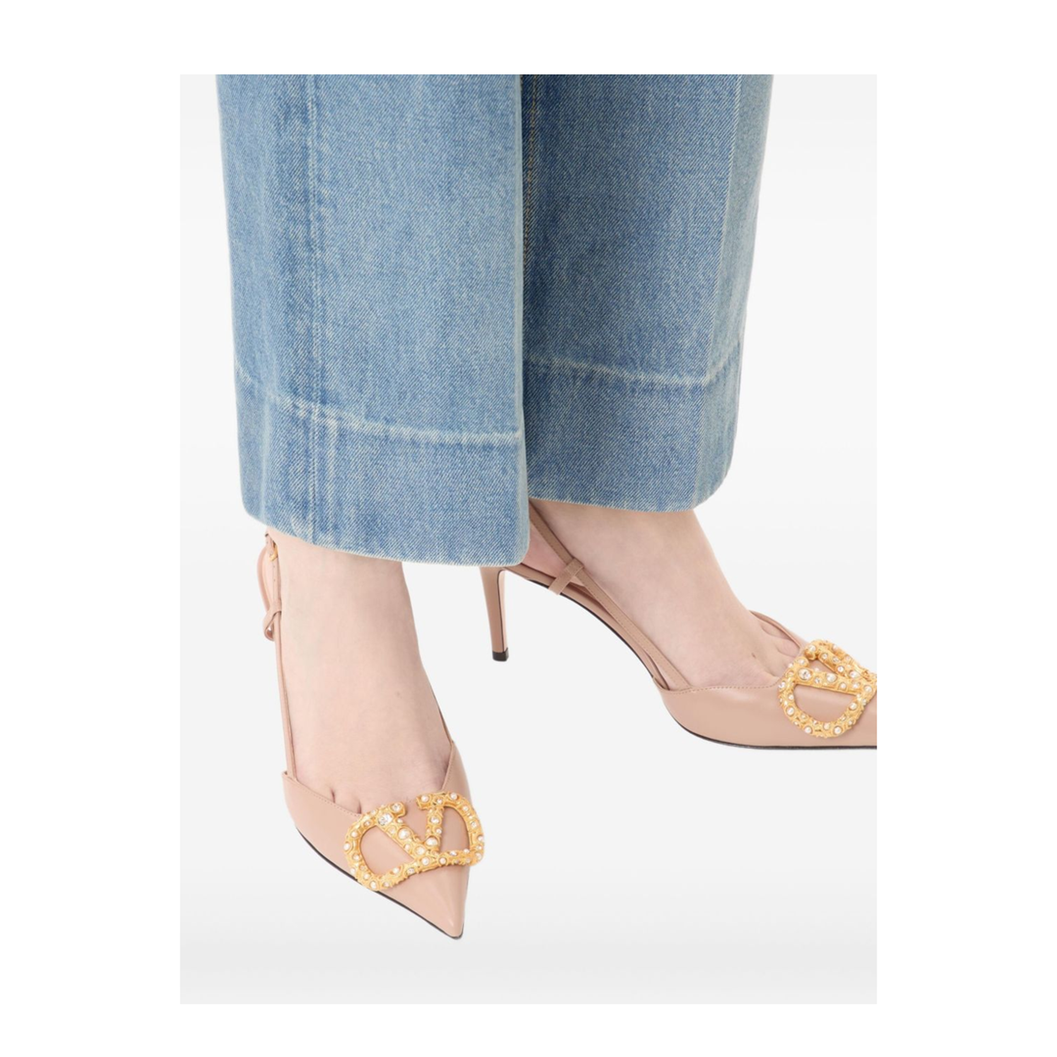 With Heel Beige - Image 7