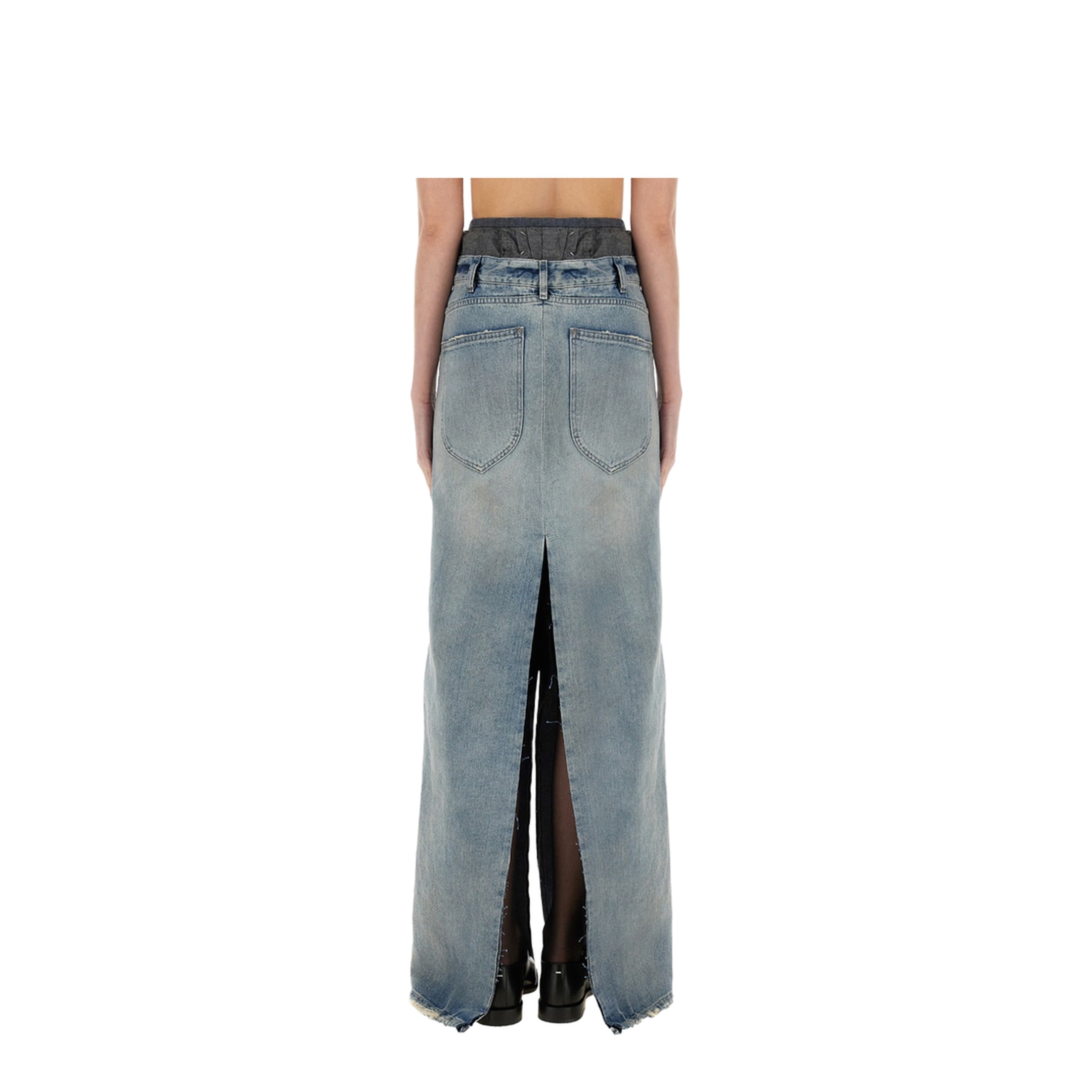 Anonymity of the Lining Denim Skirt - Image 3