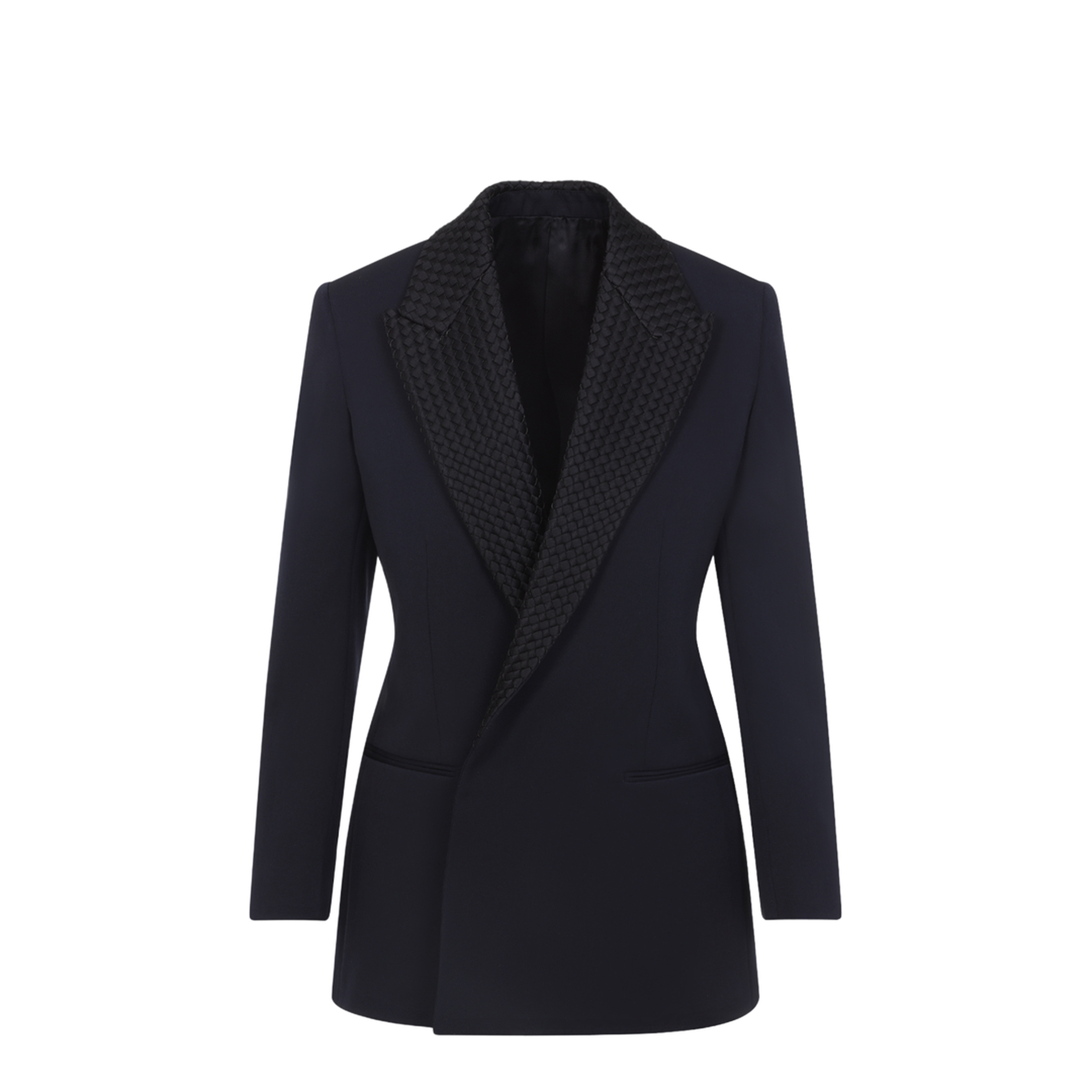 Intrecciato Collar Tuxedo Jacket - Image 2