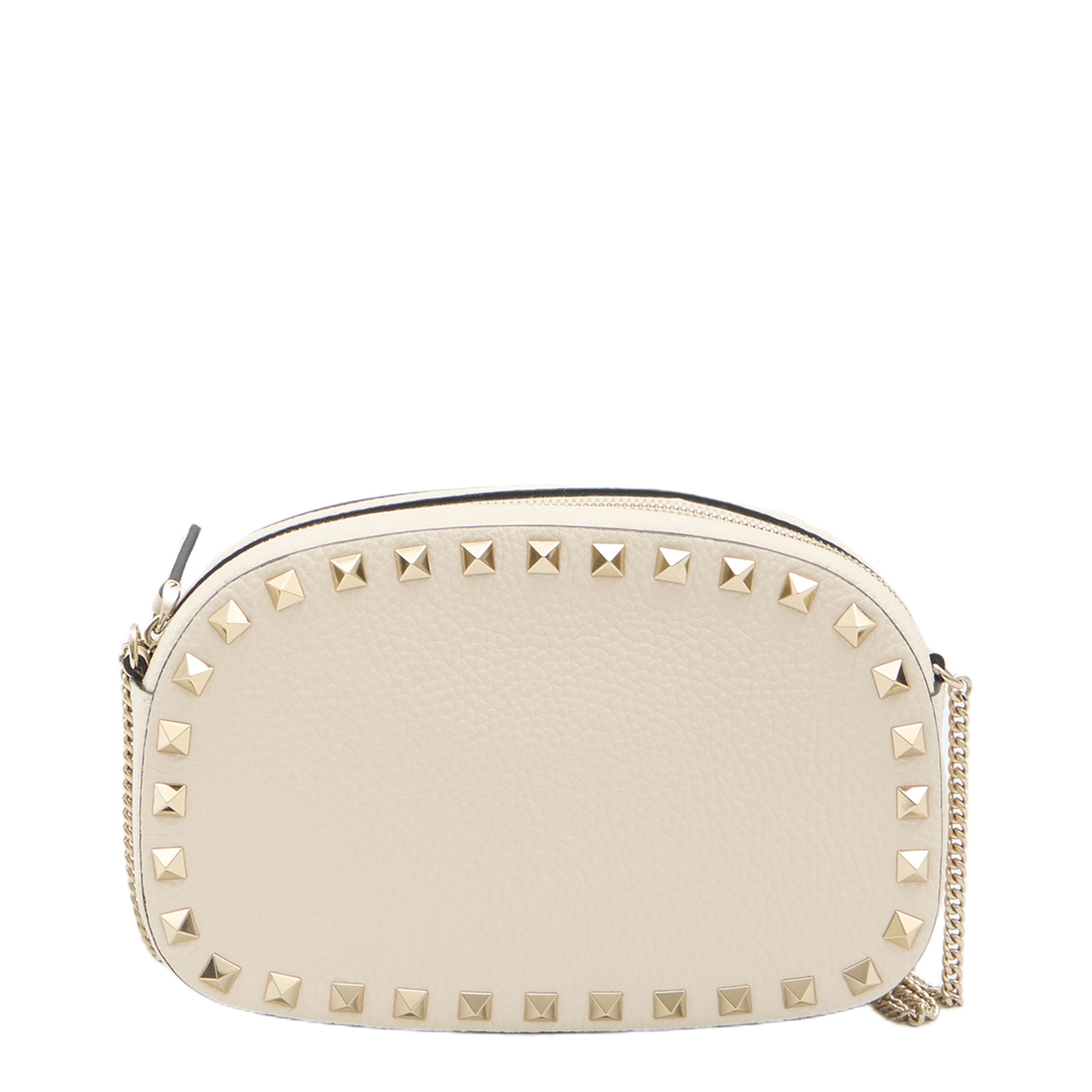 Rockstud Mini Leather Crossbody Bag - Image 1