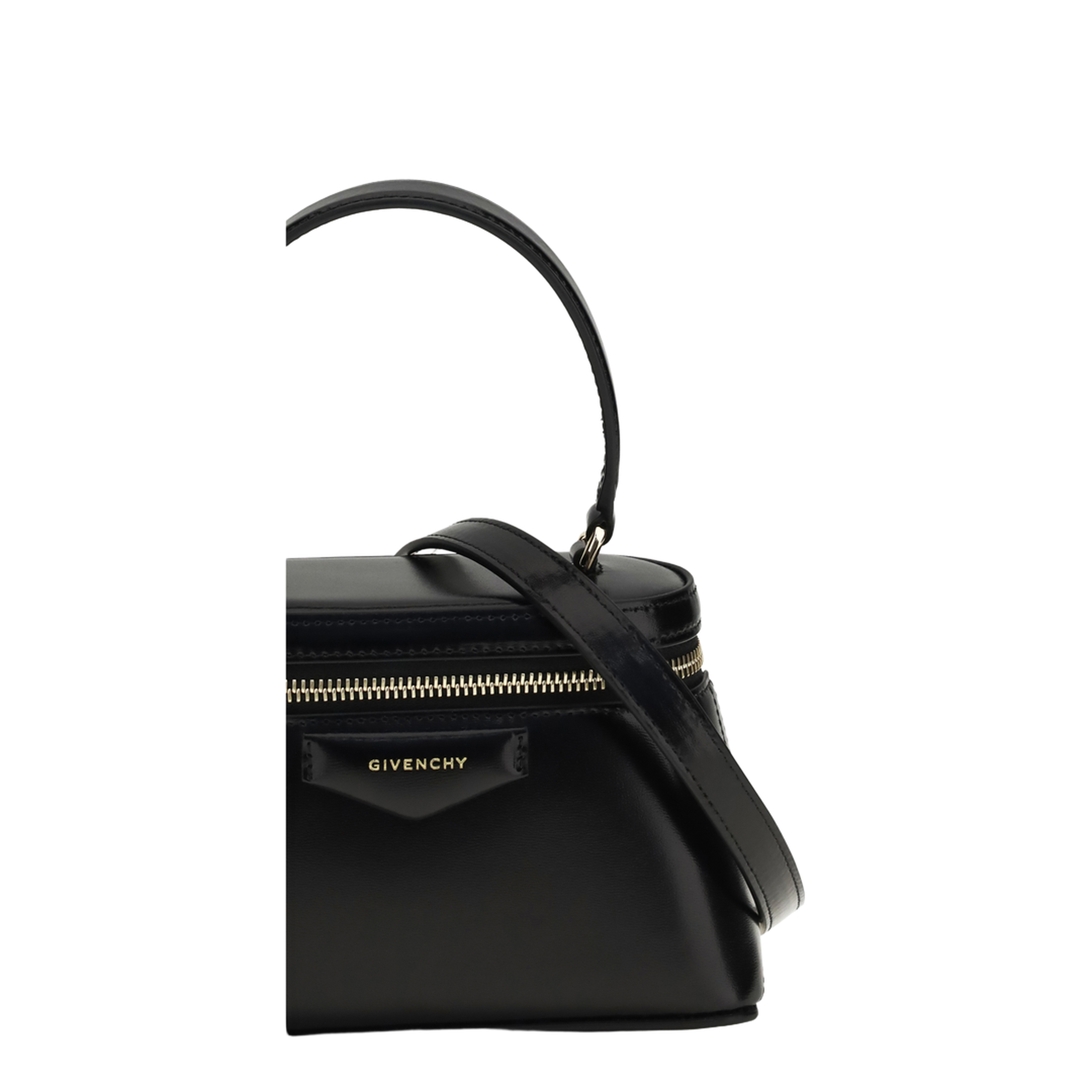 Antigona Mini Box Leather Handbag - Black - Image 4