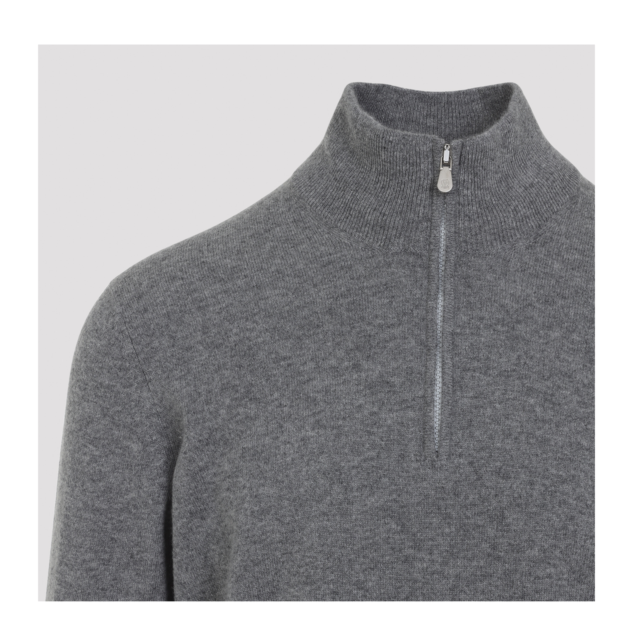 Half Zip Cashmere Sweater - Image 5