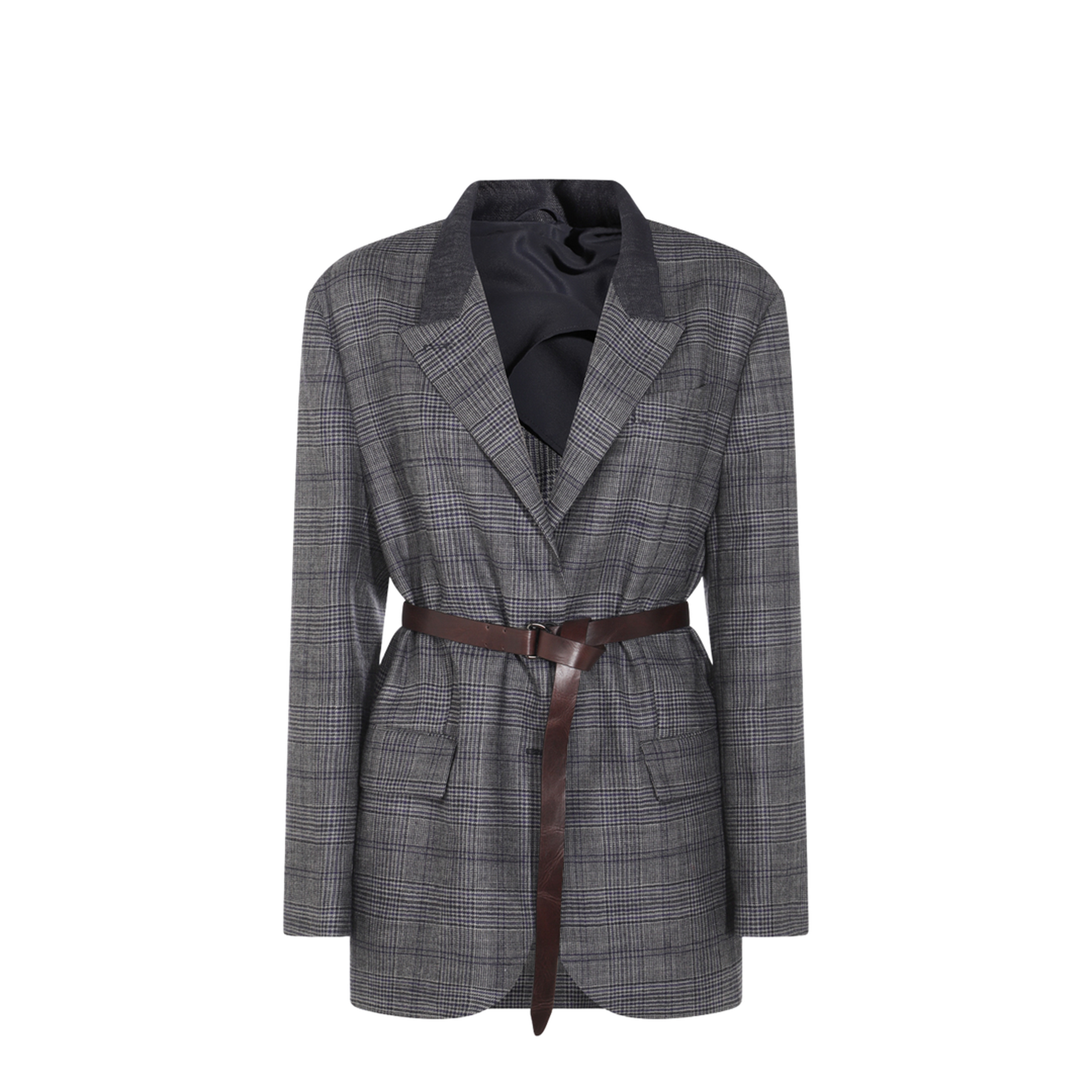 Prince of Wales Patterned Blazer - Image 1