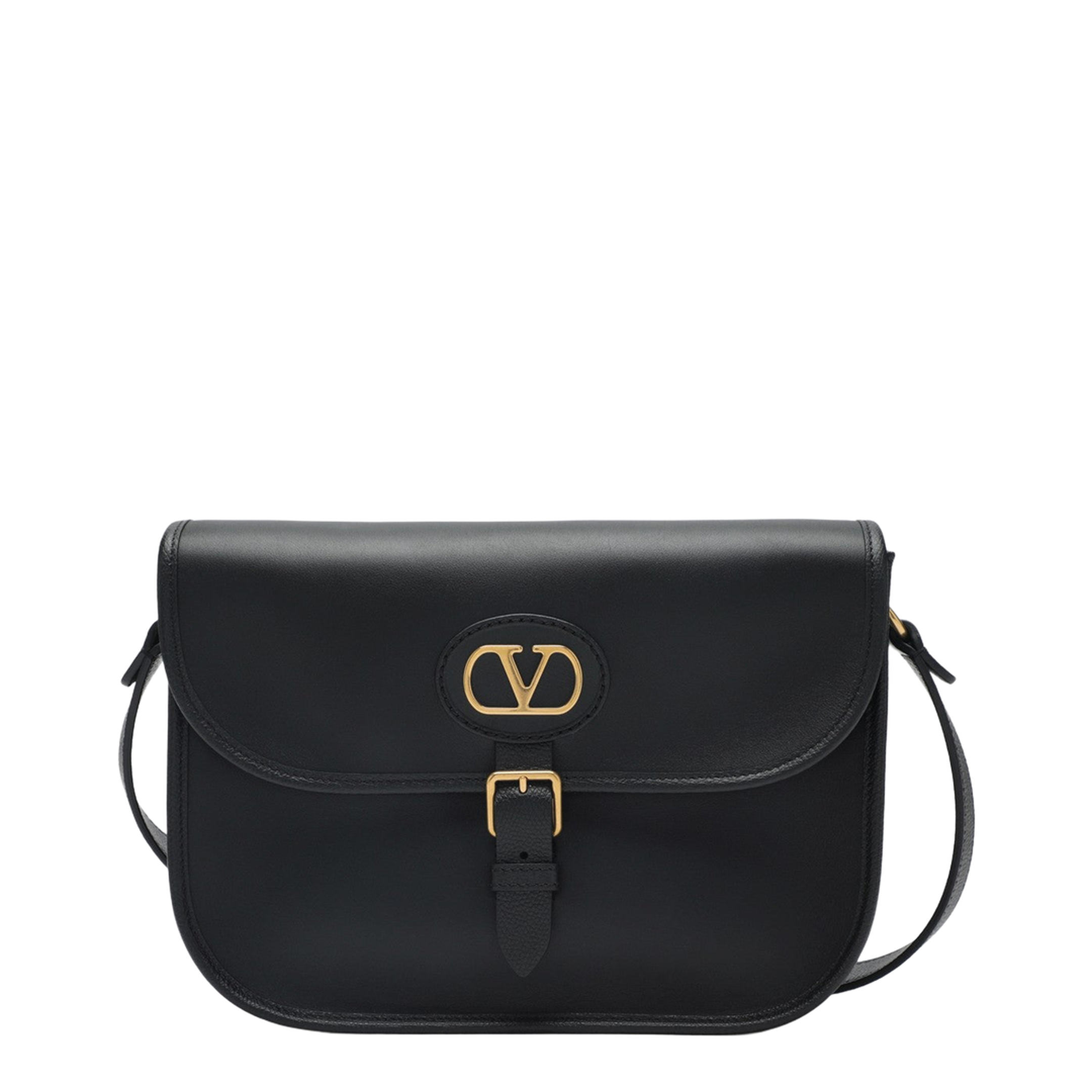 Antibes W20.5 Calfskin Shoulder Bag - Black - Image 1