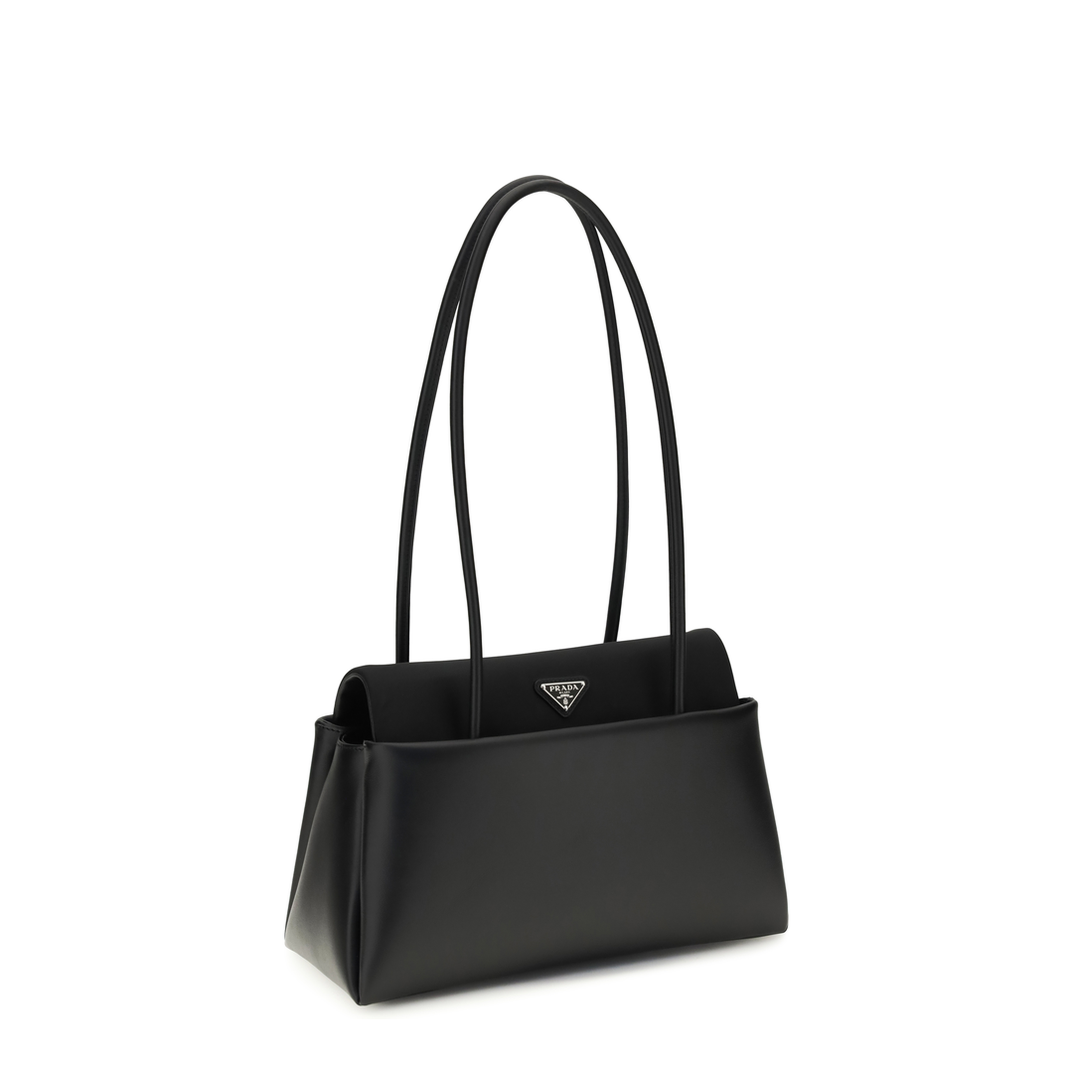 Passage Medium Calfskin Shoulder Bag - Black - Image 2