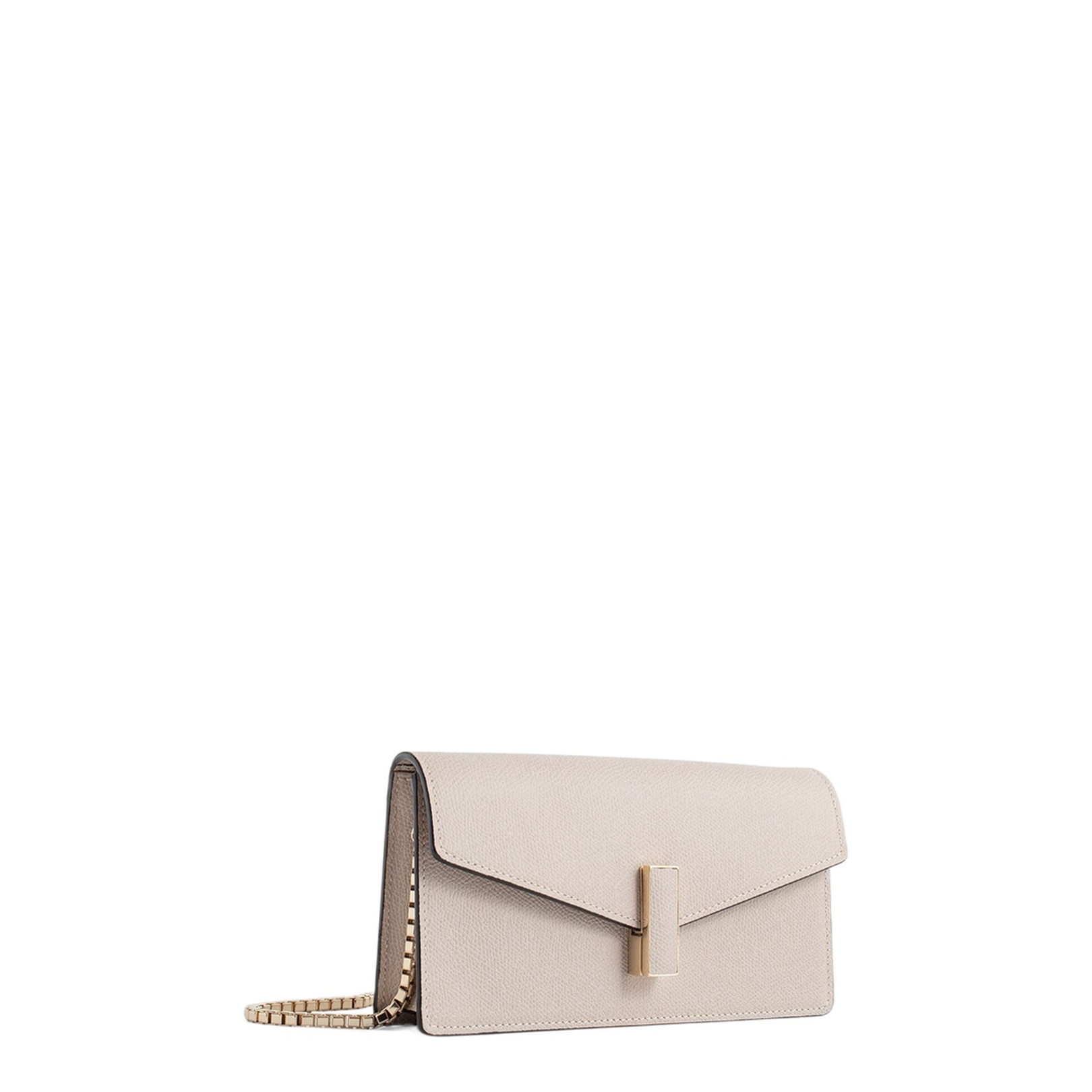 Iside Millepunte Calf Leather Clutch - Nude Pink - Image 1