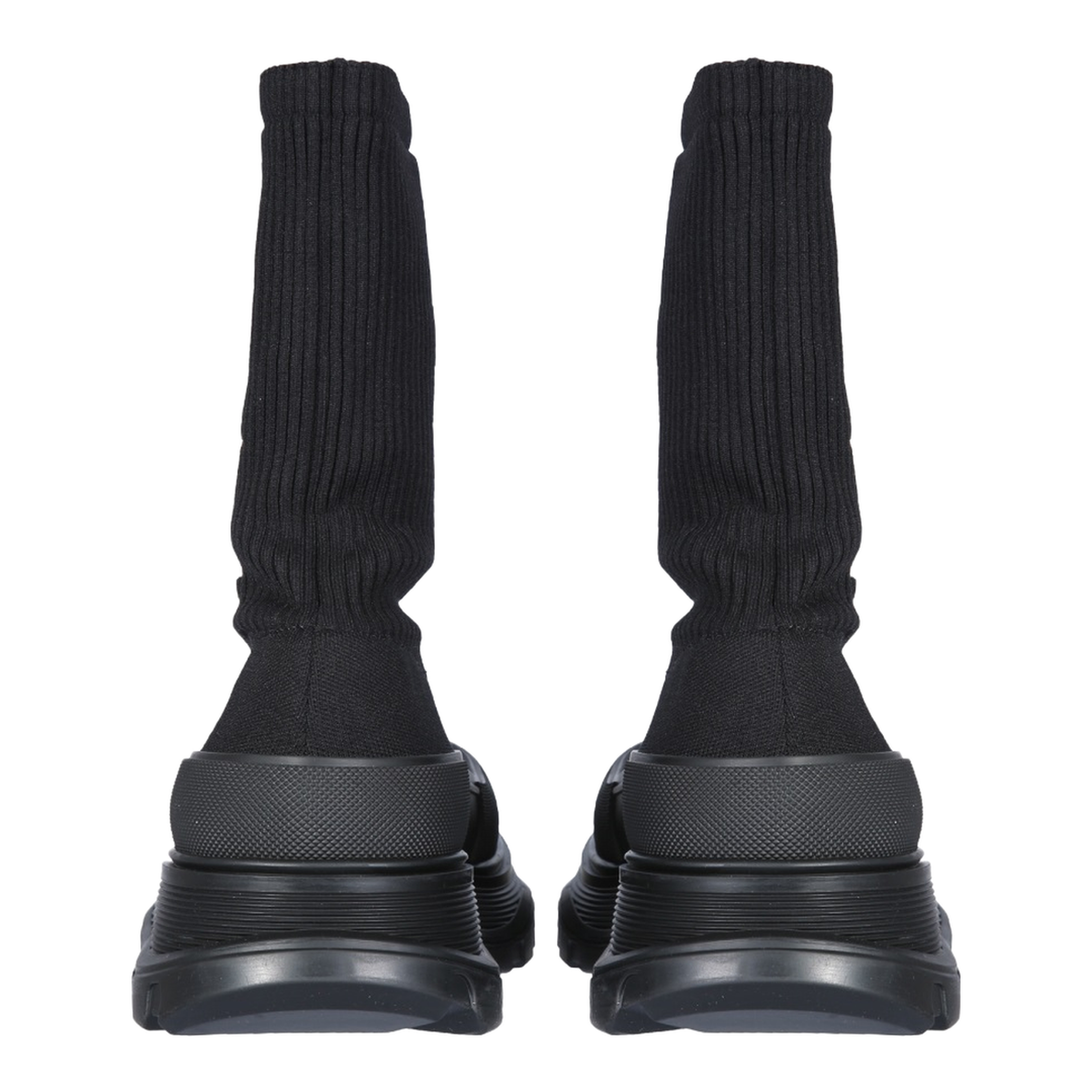 Graffiti Knit Tread Slick Boot Black - Image 3