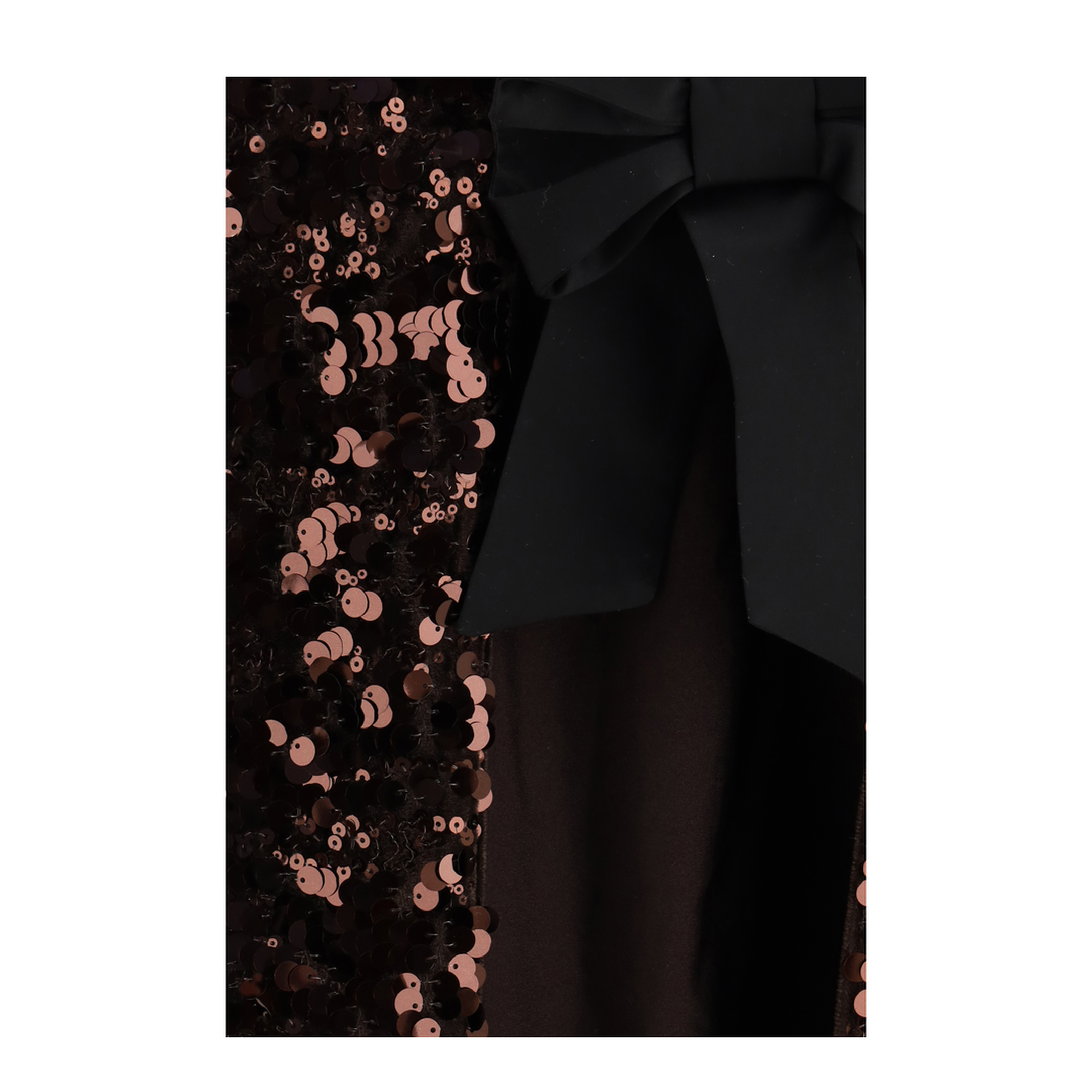 Sequin Top with Bow Back - Image 3