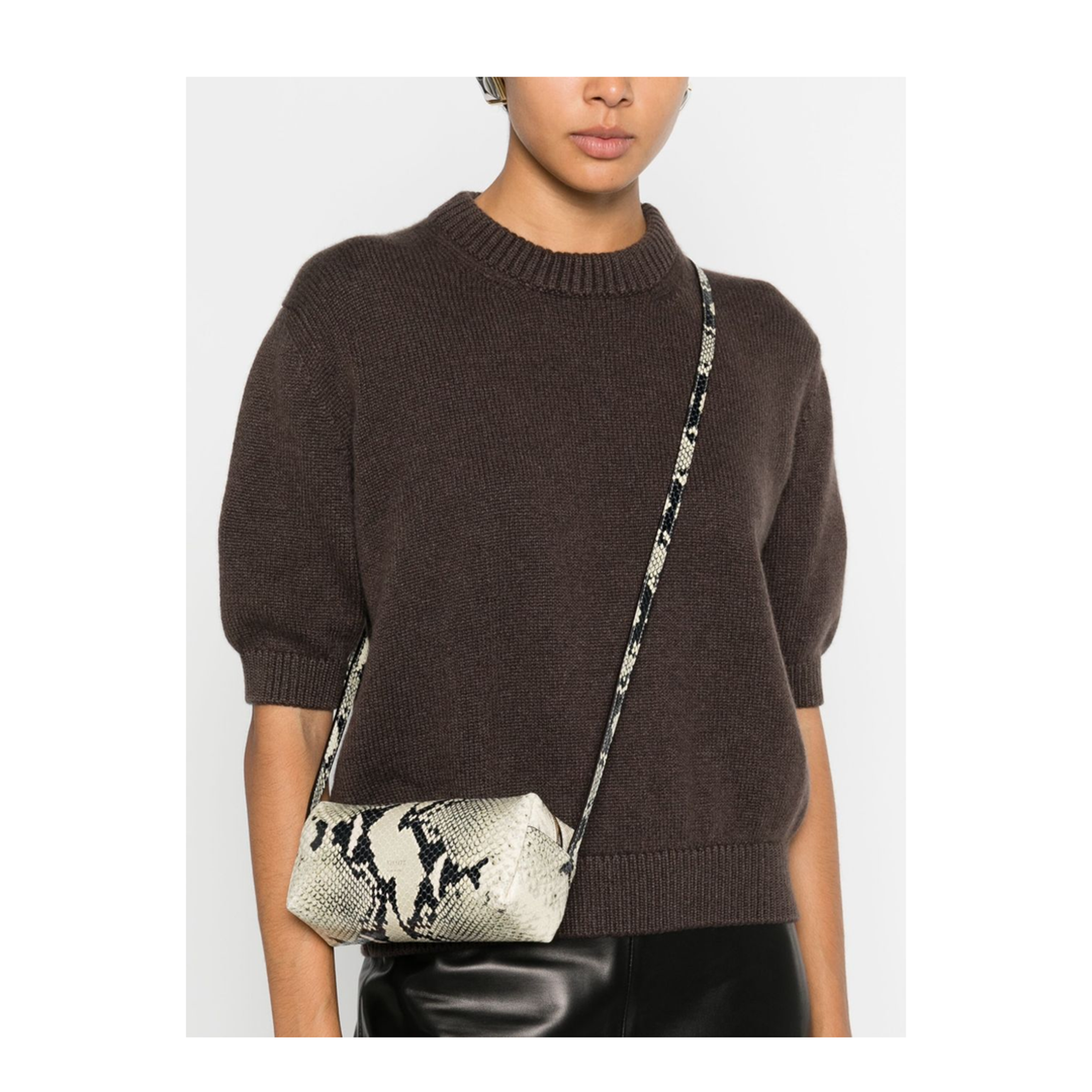 Kye Mini Crossbody Bag - Natural - Image 5