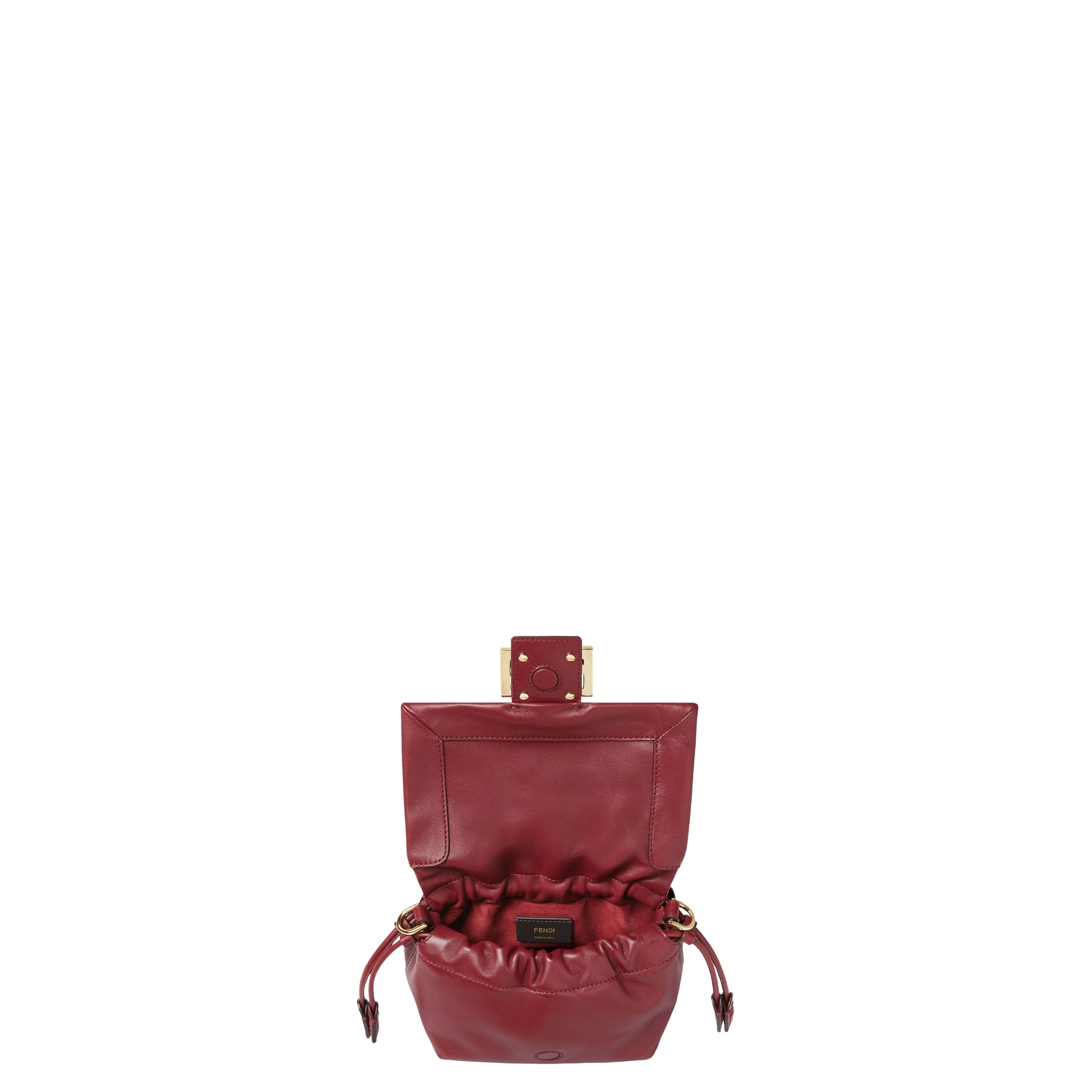 Women's Handbag Leather Red - Image 3