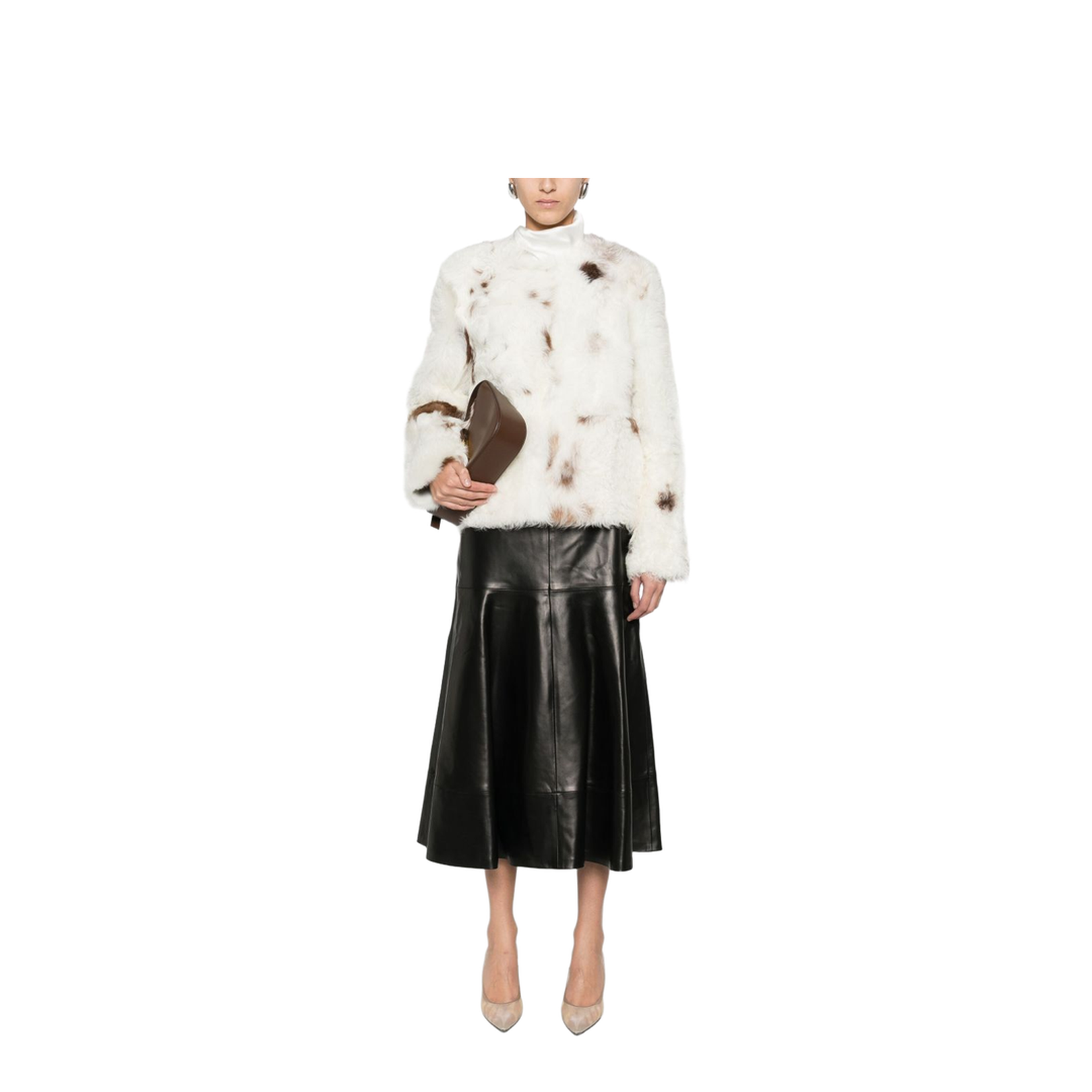 Hypnotic Spot Shearling Jacket - Image 2