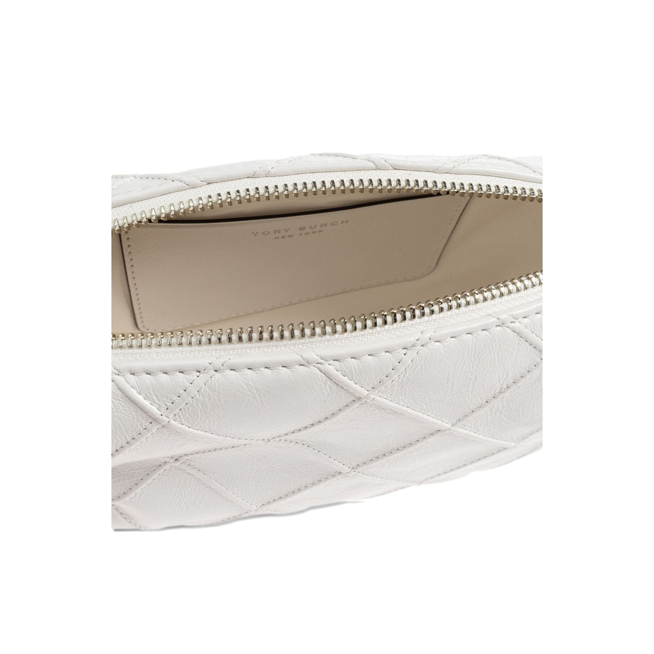 Fleming Soft Crossbody Bag Napa Leather - Vanilla Soft Serve - Image 4