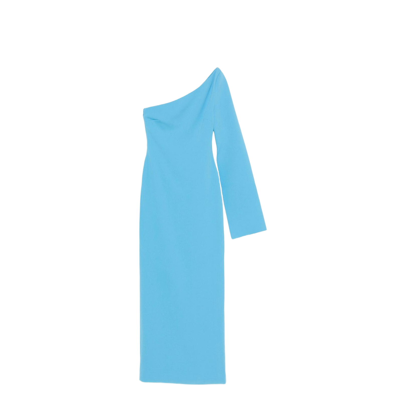 Light Blue One-Shoulder Maxi Dress - Image 1