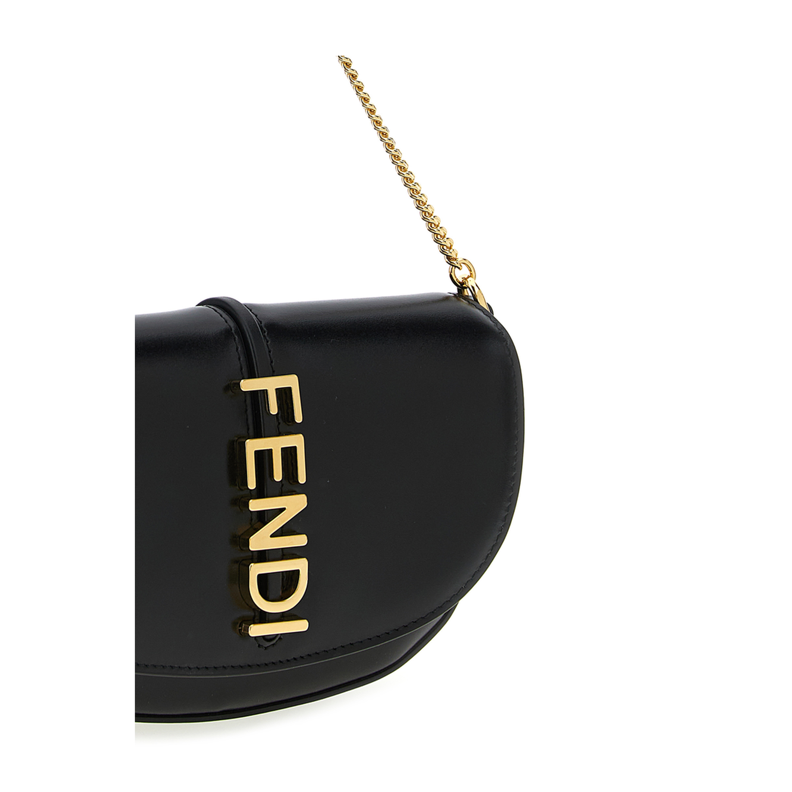 Fendigraphy Wallet on Chain
Black leather wallet - Image 3