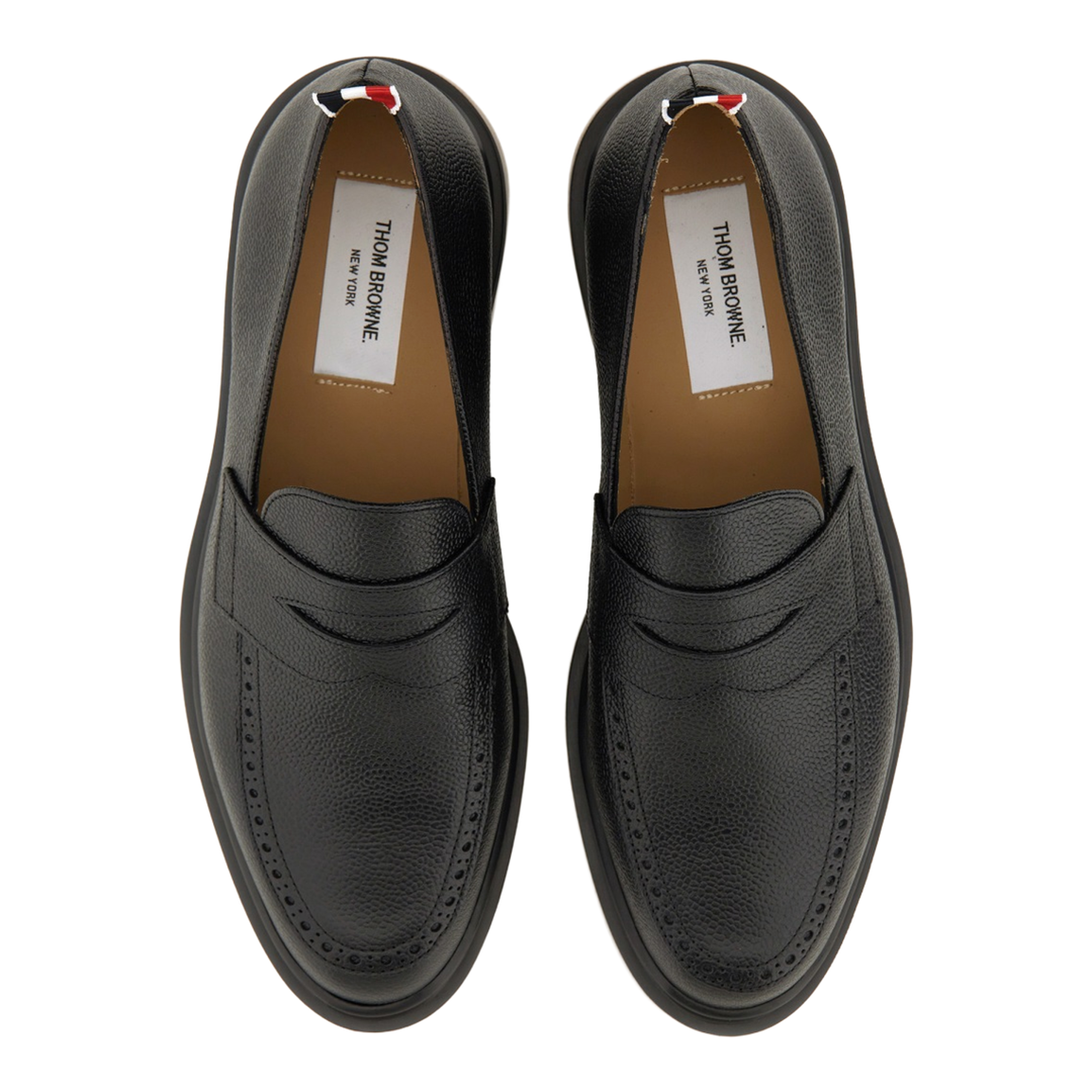 Black Leather Loafers - Image 5