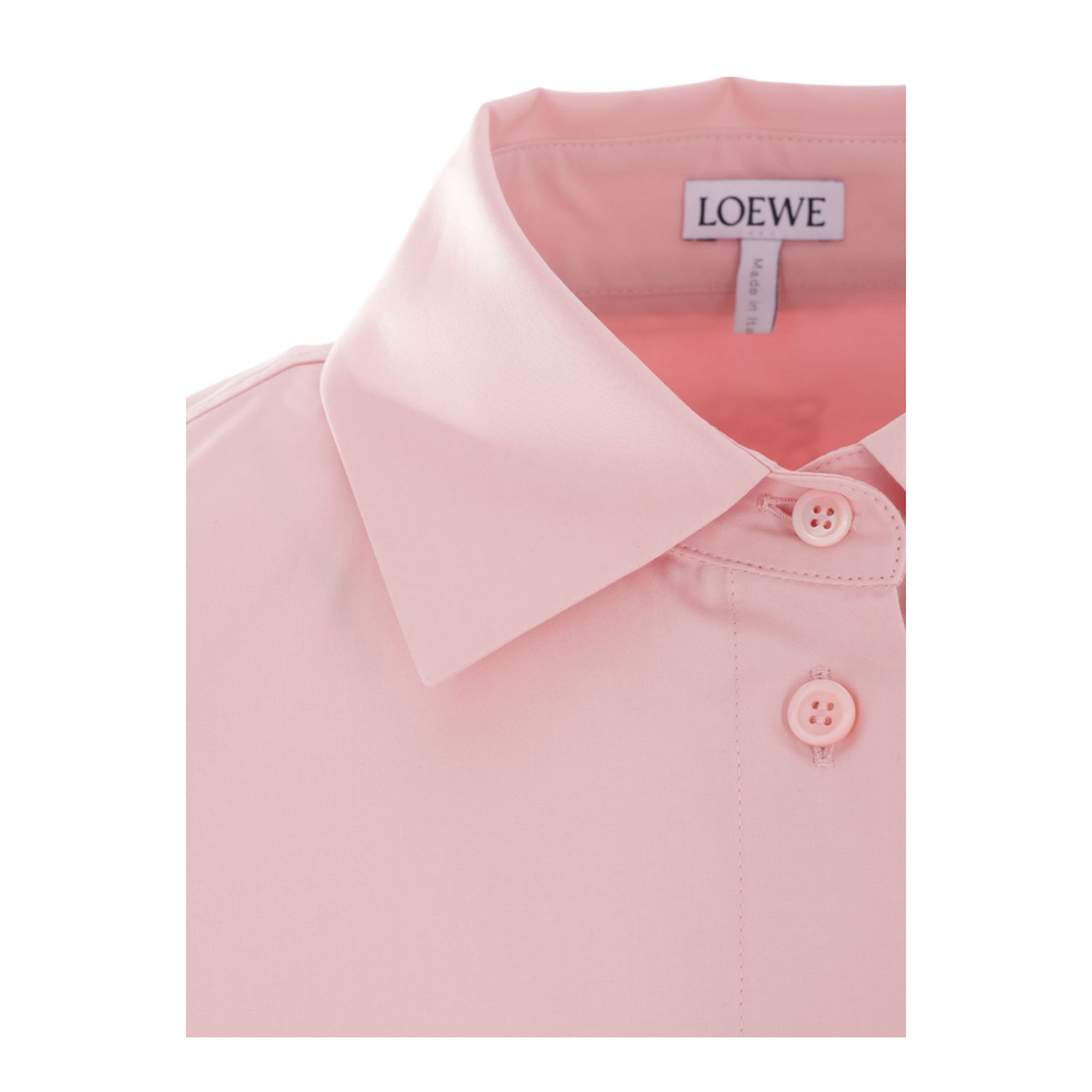 Oversized Shirt in Cotton Poplin - Image 3