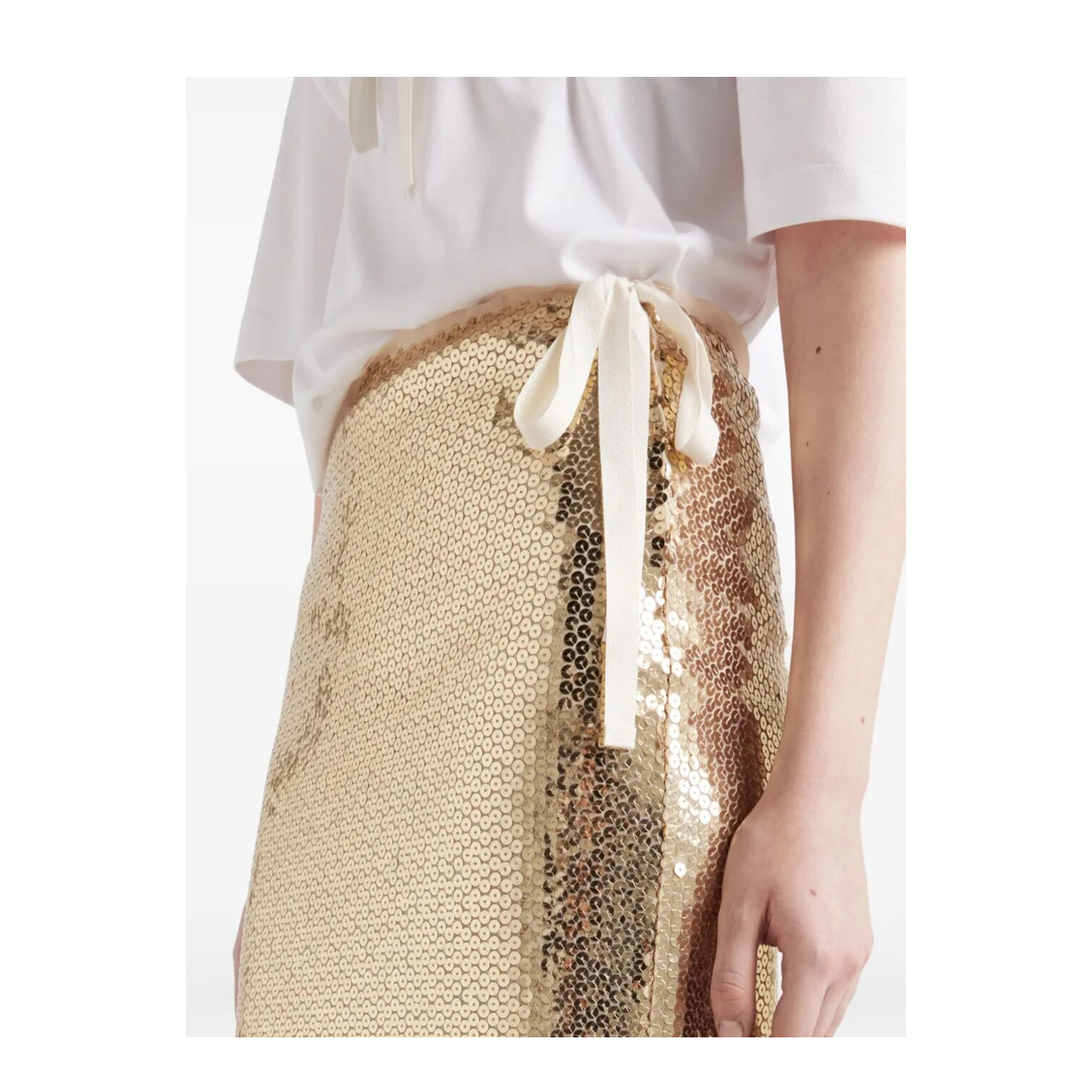 Sequined Pencil Skirt - Image 6