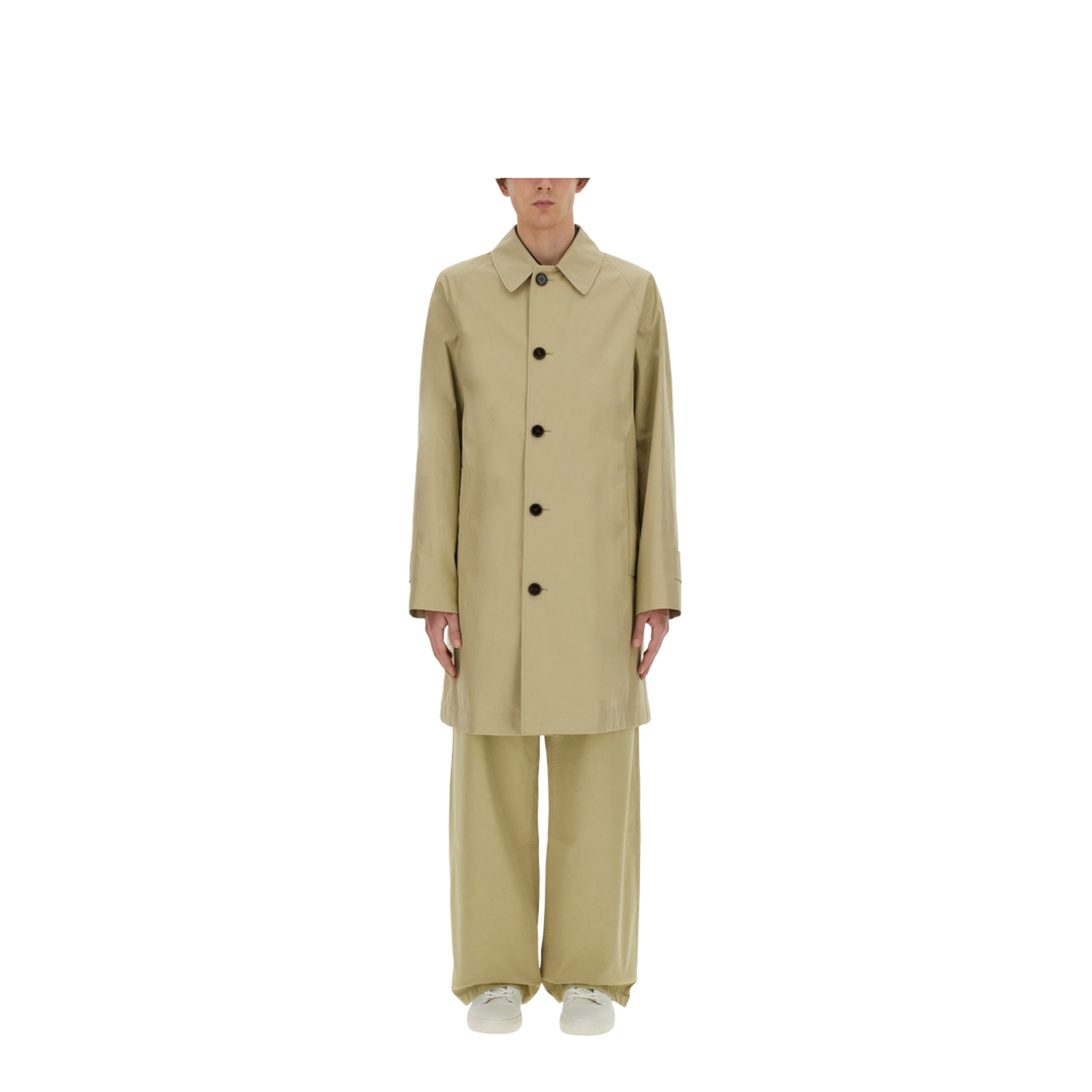Cotton Trench Coat - Image 1