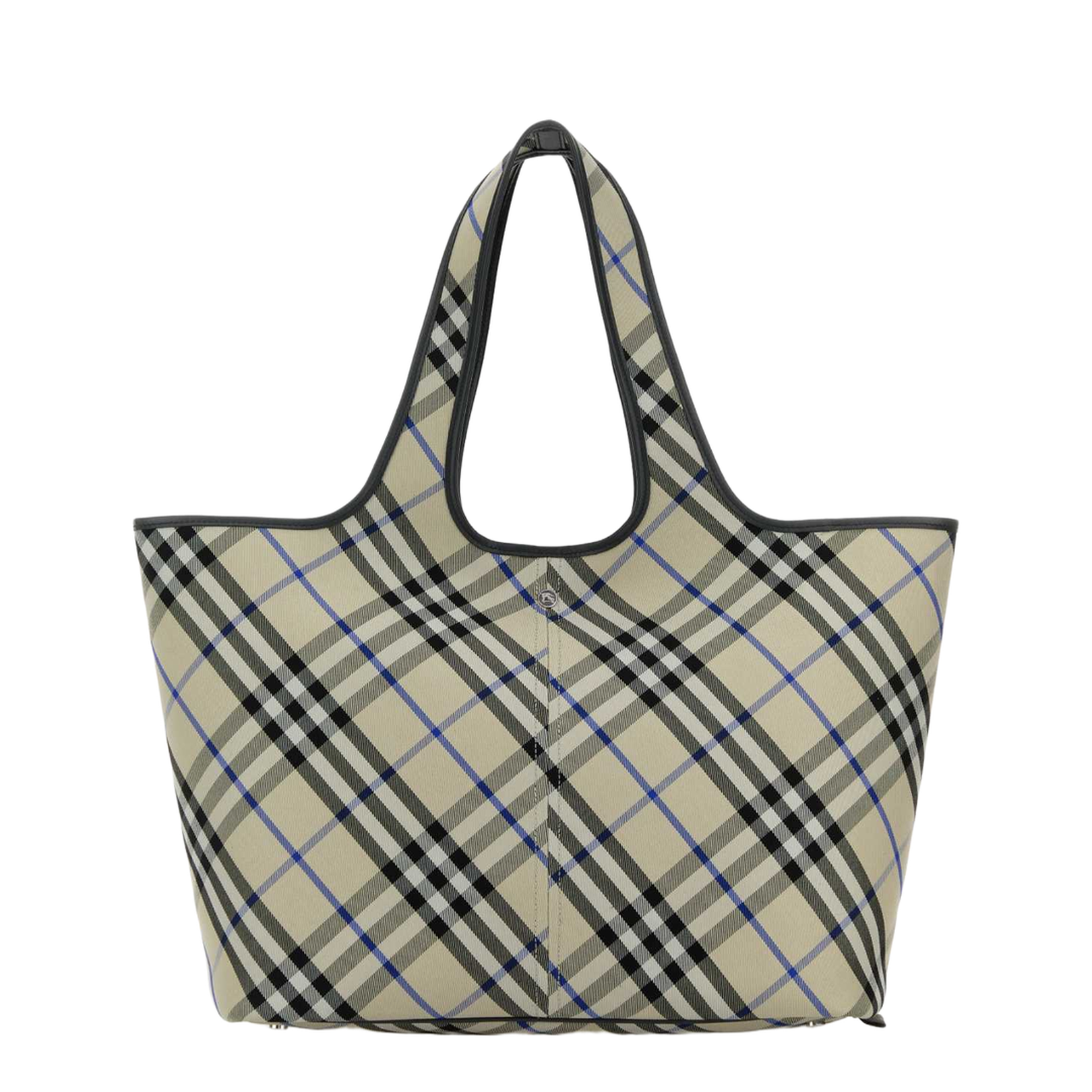 Medium Checked Tote Bag - Image 1
