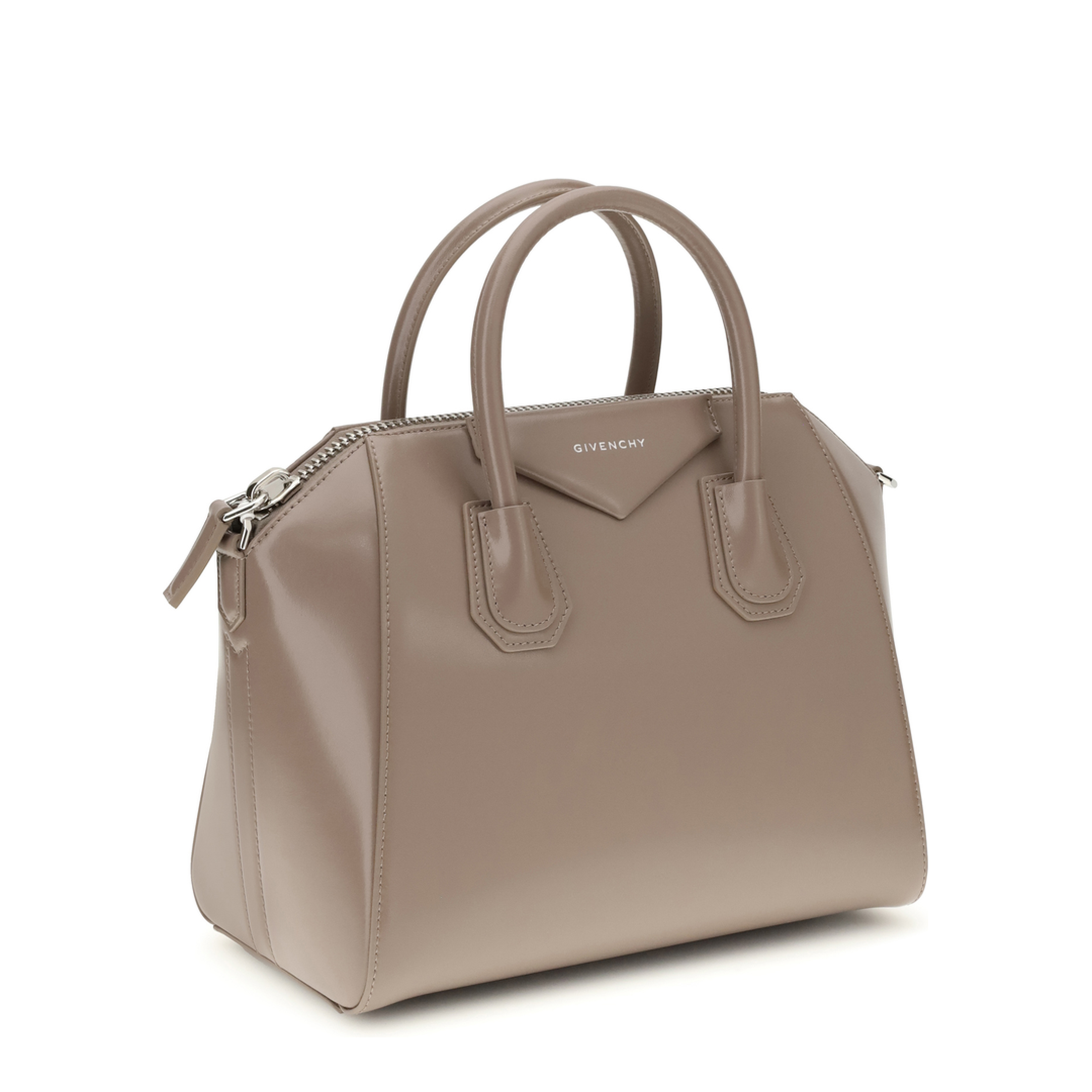 Antigona Small Leather Box Handbag - Image 2