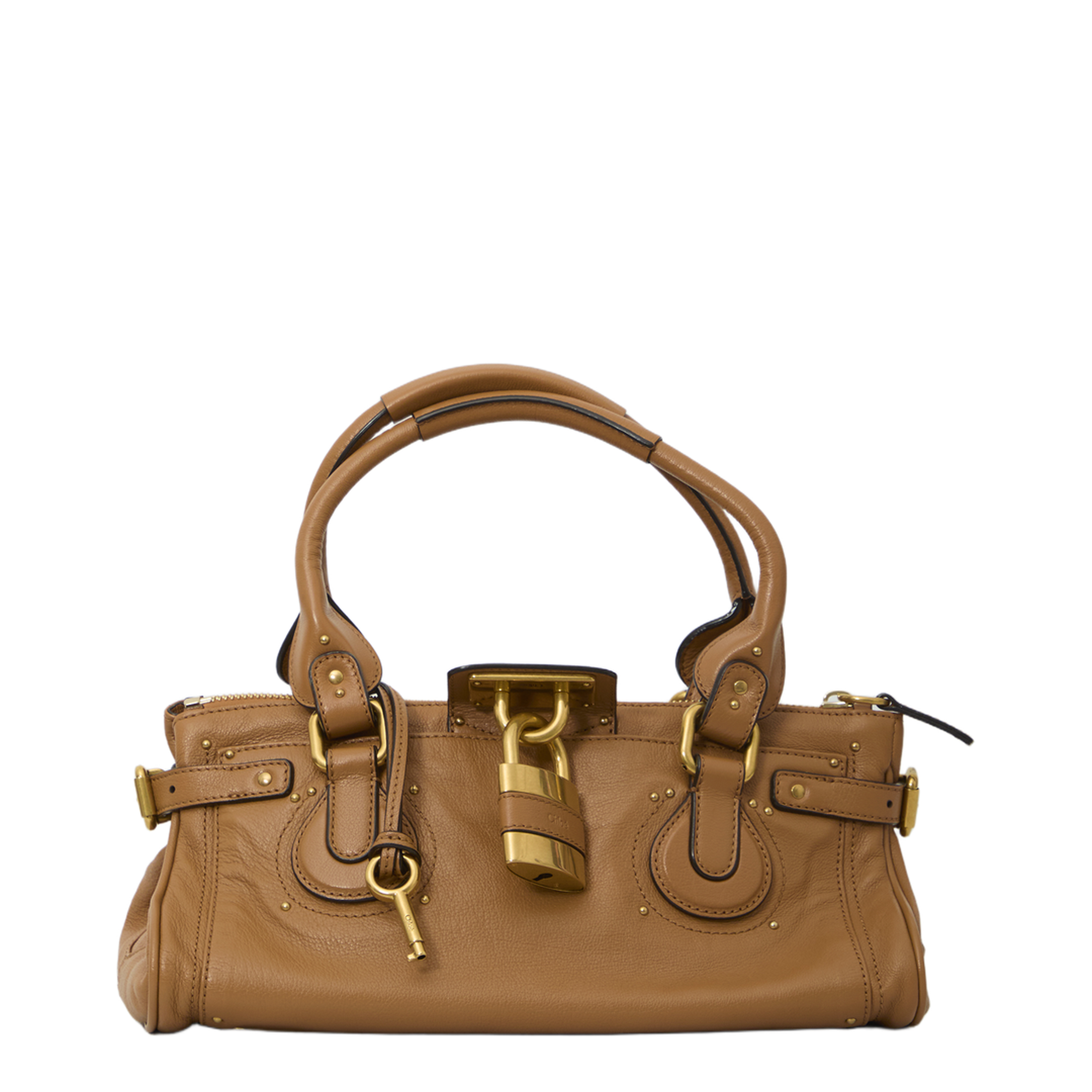 Paddington Buffalo Leather Shoulder Bag - Mustang Brown - Image 1