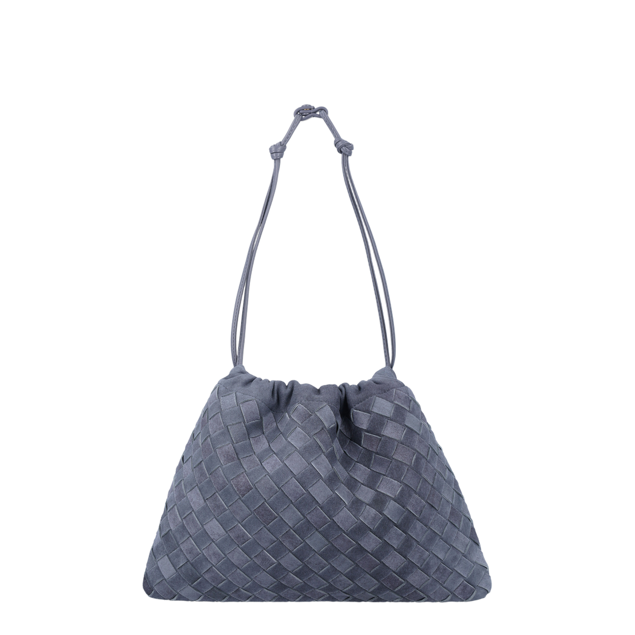 Dustbag Medium Leather Pouch - Cloudy Indigo - Image 1