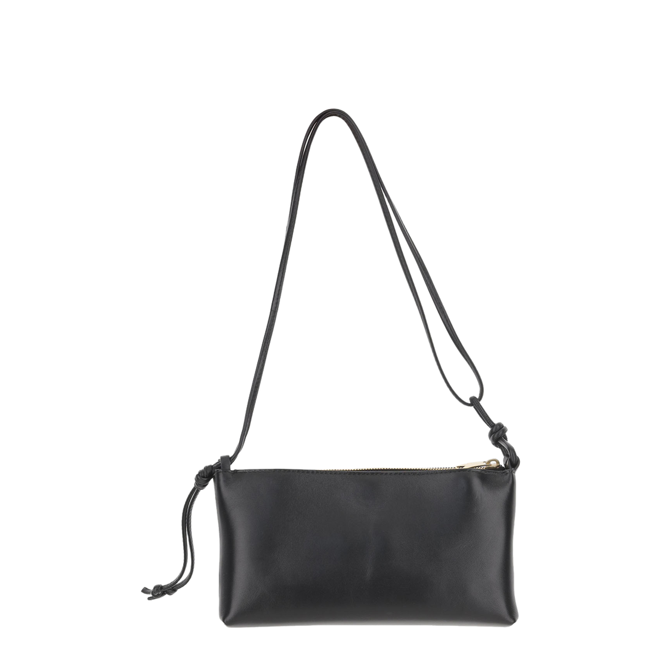 Andiamo Leather Crossbody Bags - Black - Image 5