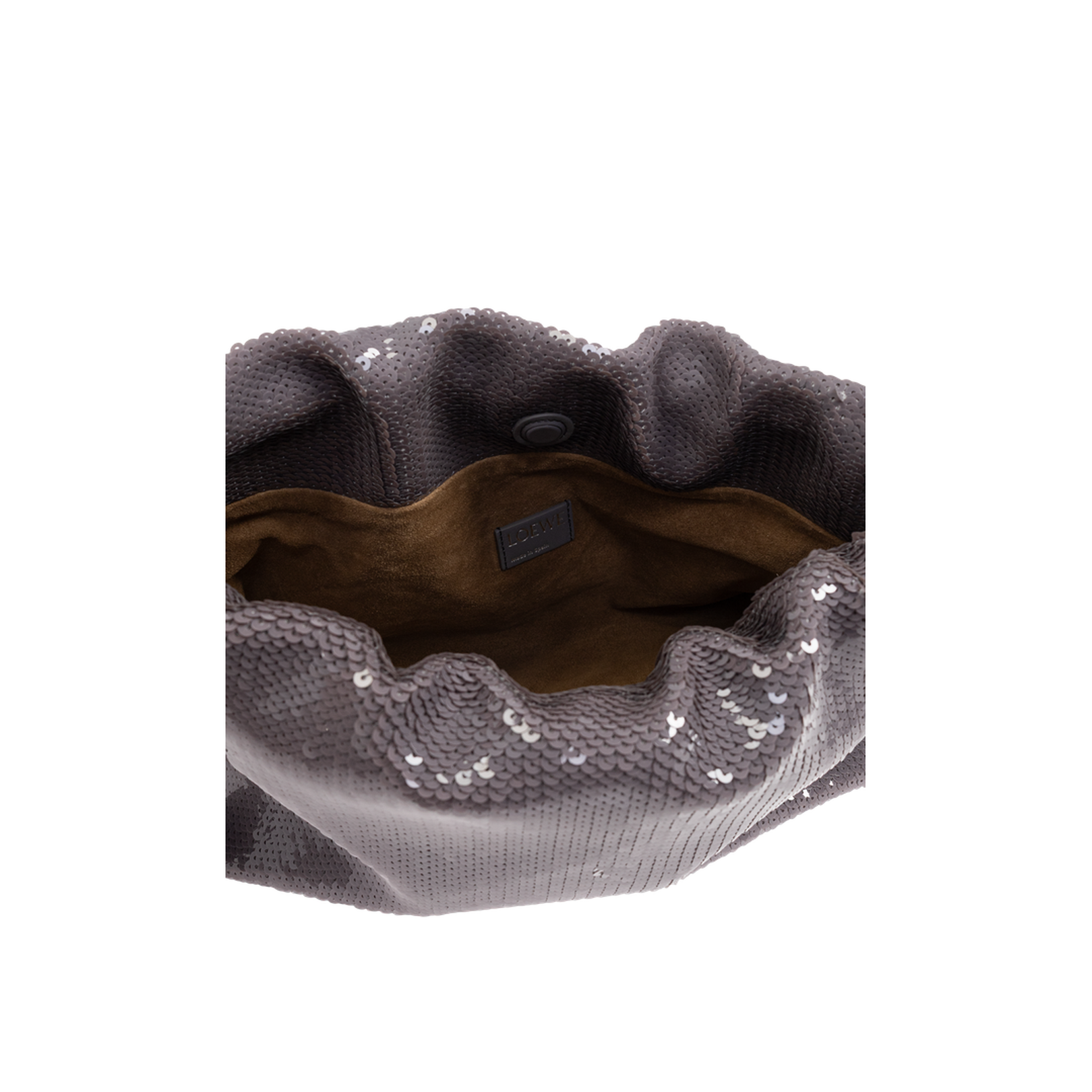 Flamenco Medium Calfskin Purse - Grey - Image 5
