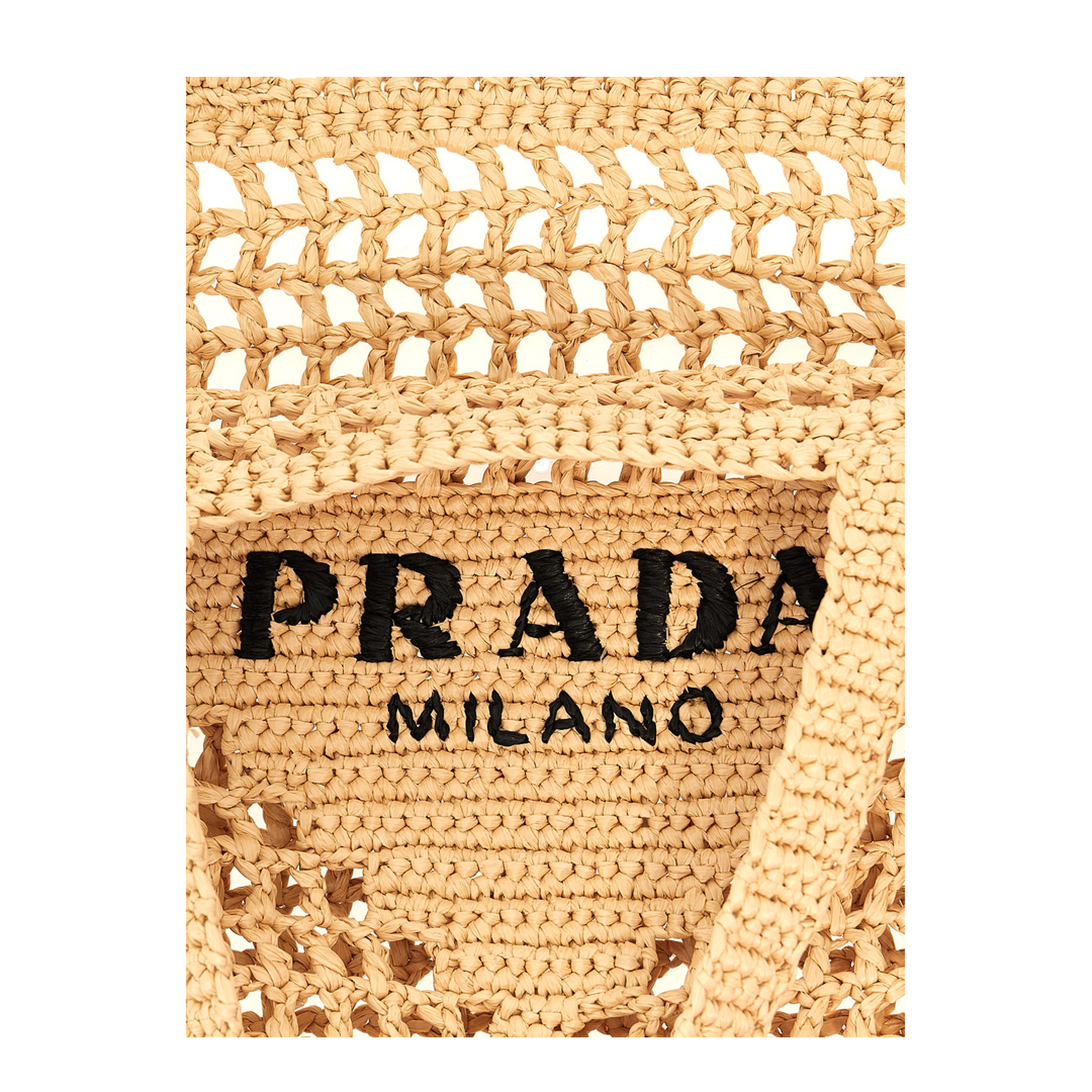 Logo Woven Fabric Shopping Bag - Image 4