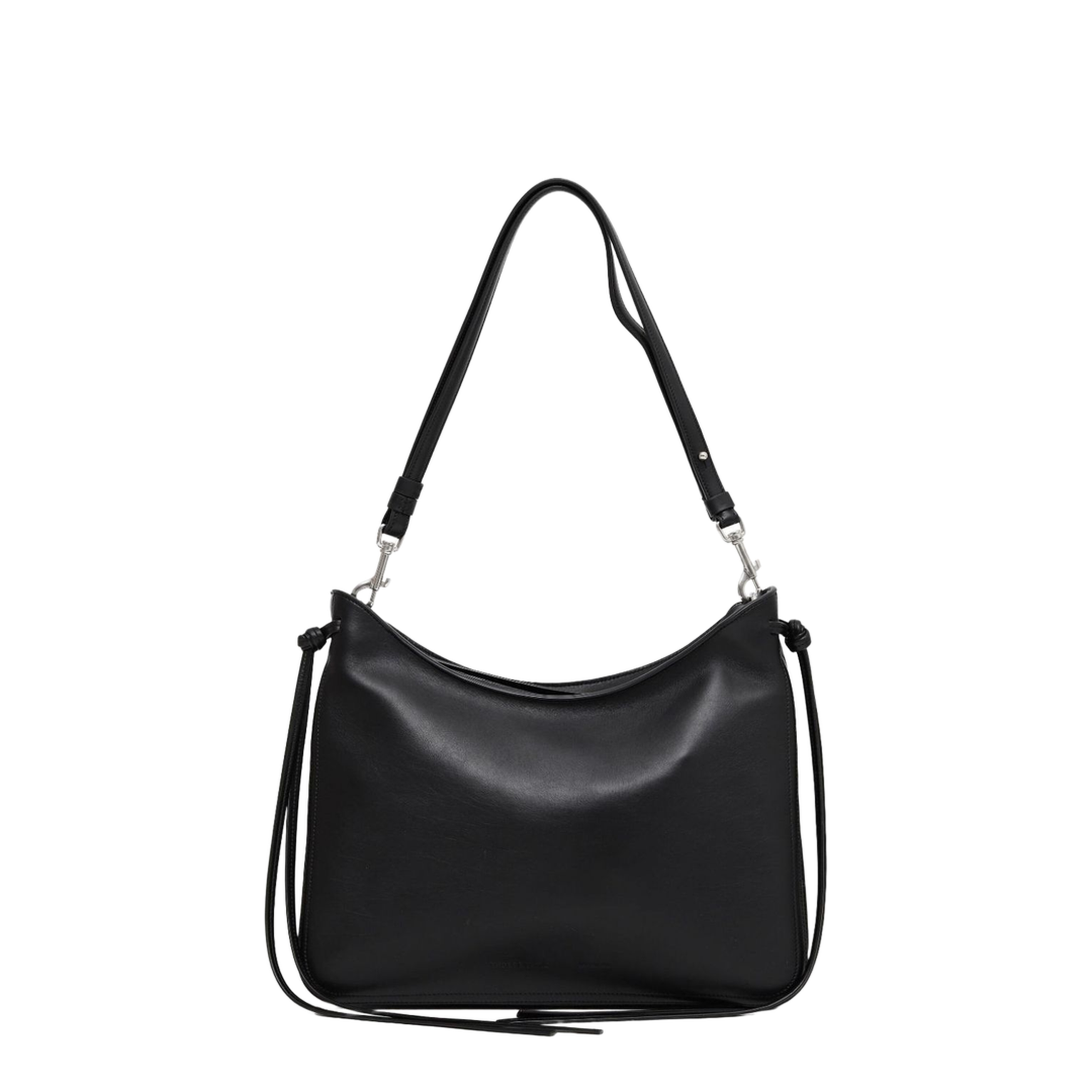 Gig Pouch Medium Calf Leather Pouch - Black - Image 1