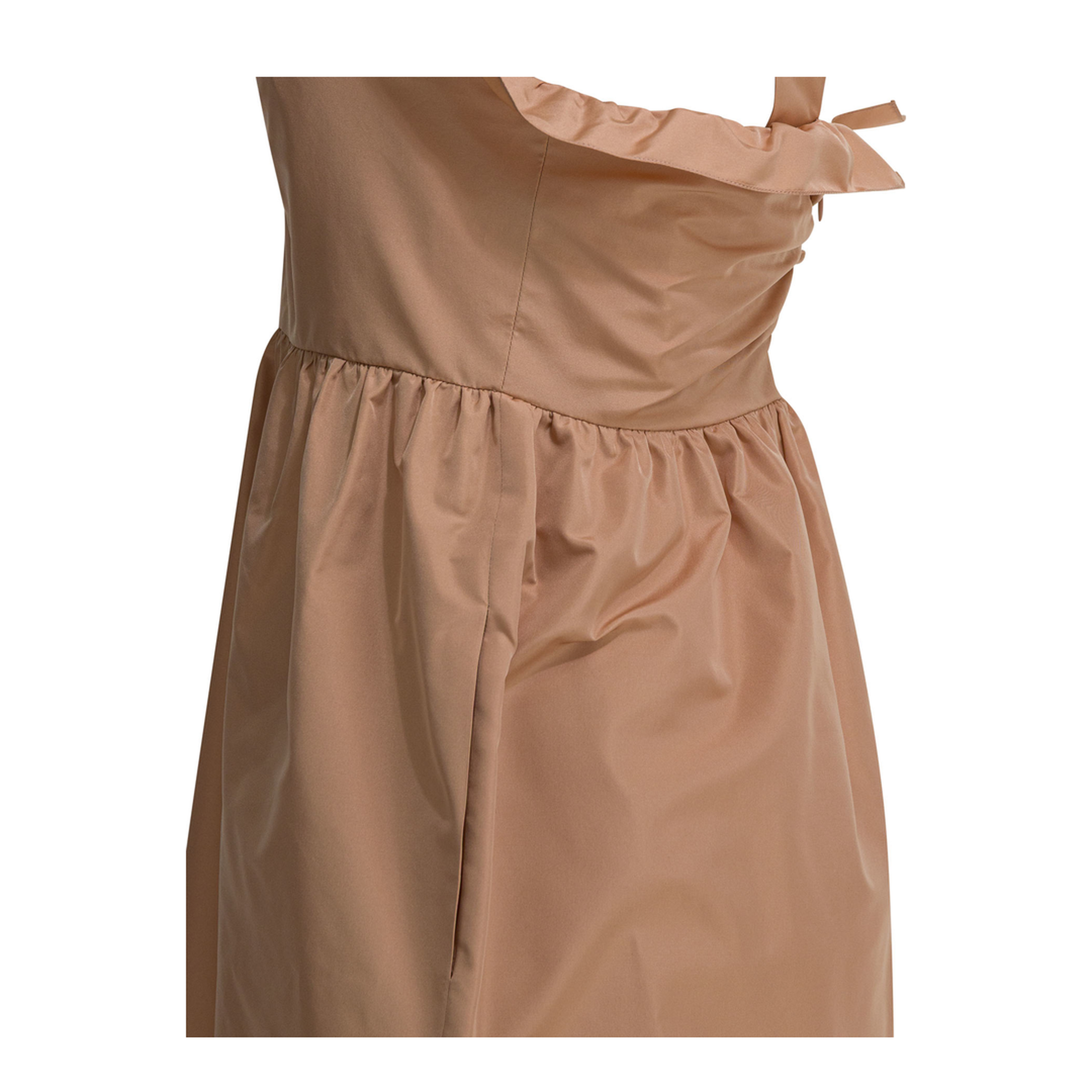Balloon Dress In Silk Blend - Image 4