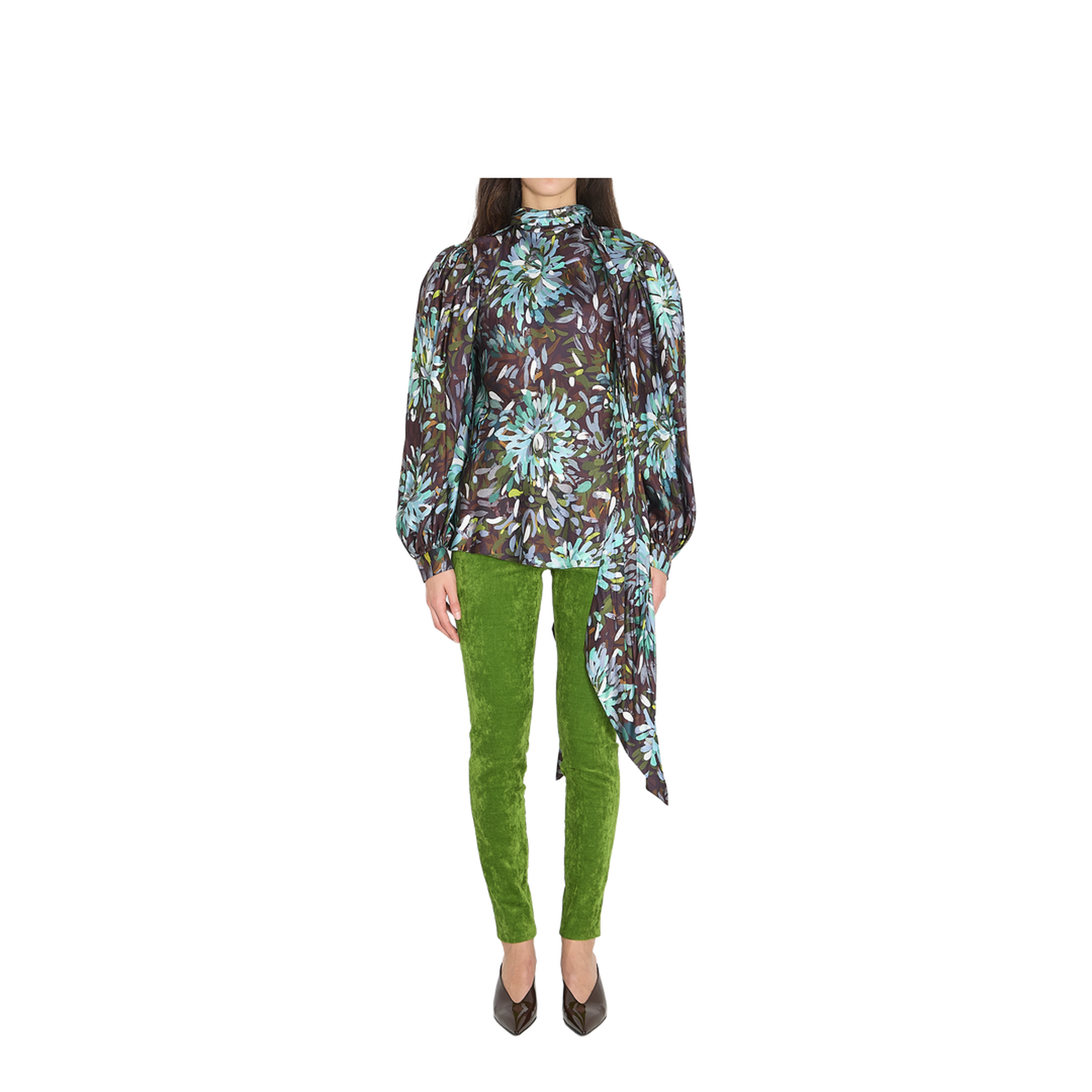 Printed Silk Twill Shirt - Image 5