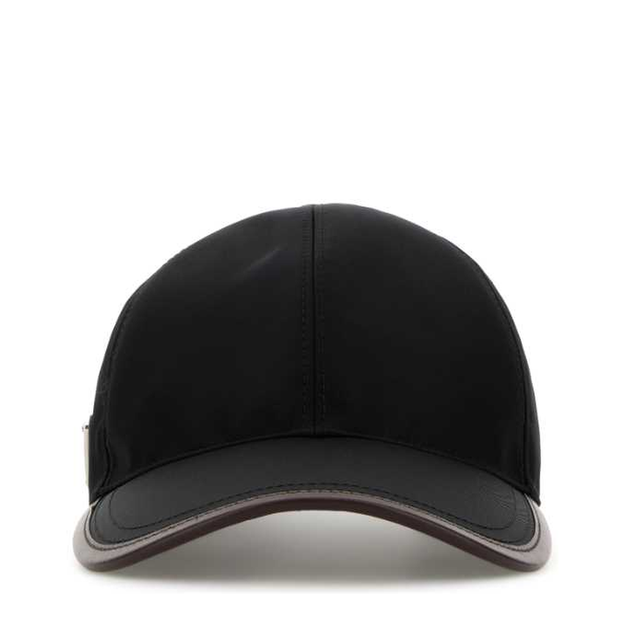 Black Re-Nylon Baseball Cap - Image 1