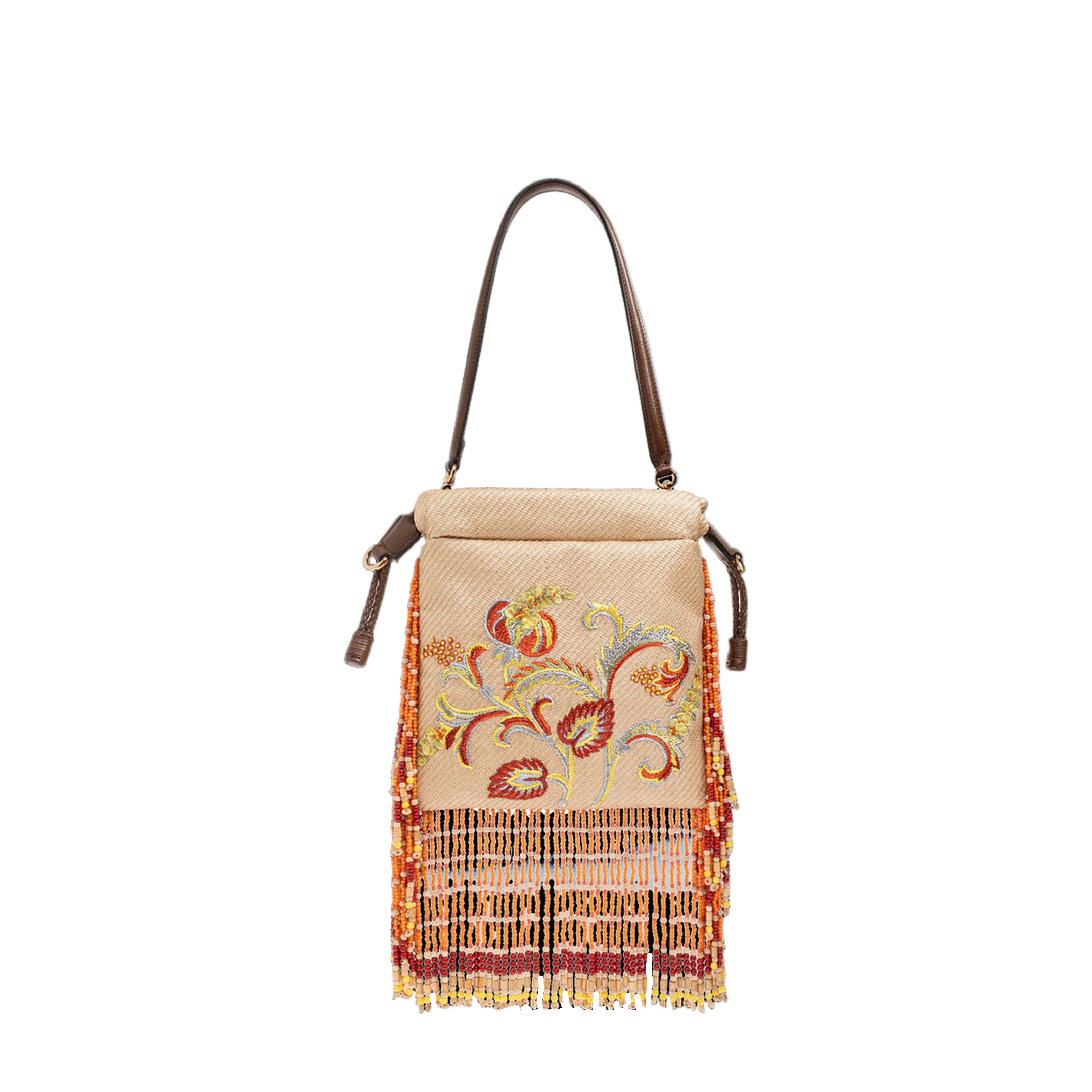 Kalispera Small Raffia Tote Bag - Beige - Image 1