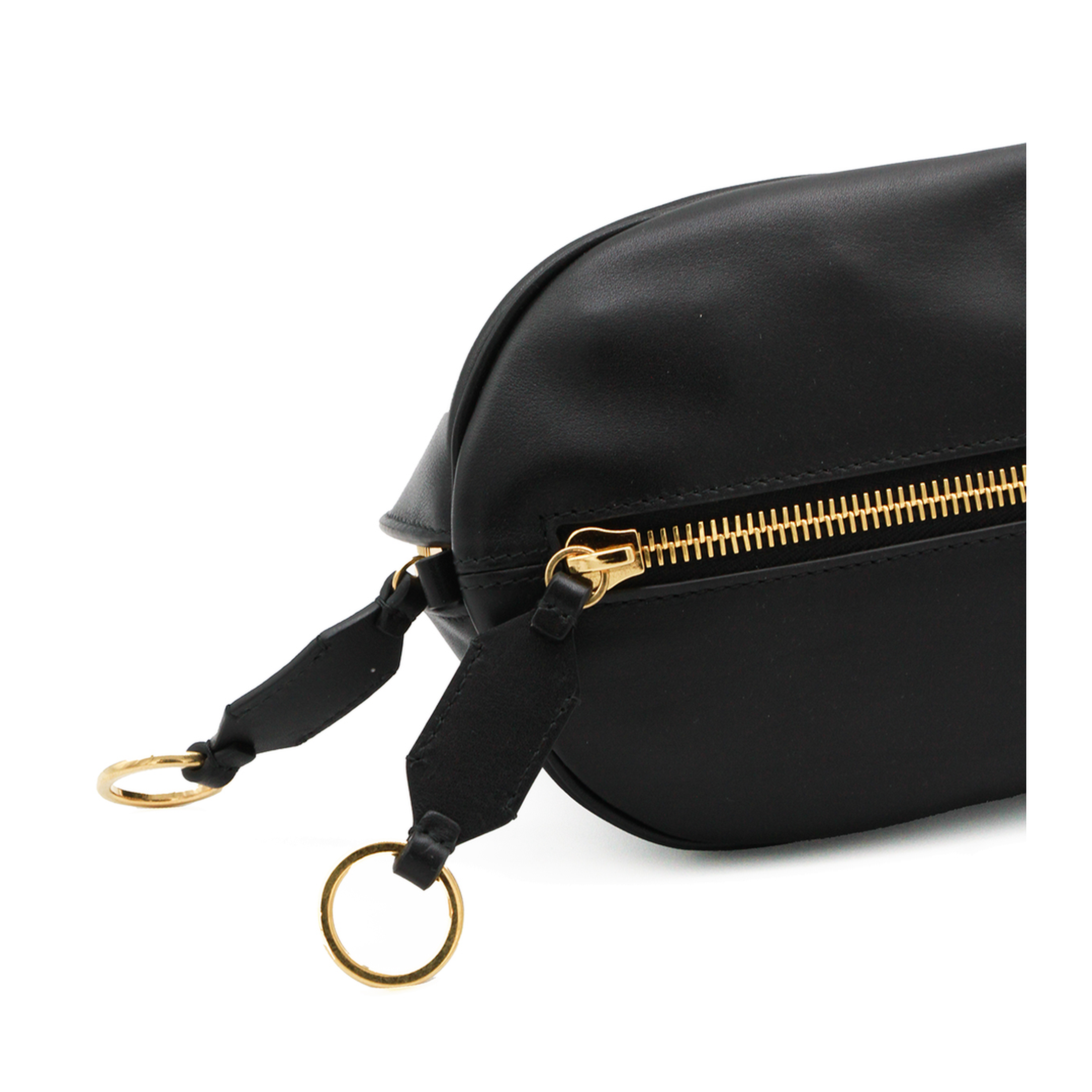 Bolero Mini Smooth Calfskin Bowling Bag - Noir - Image 6