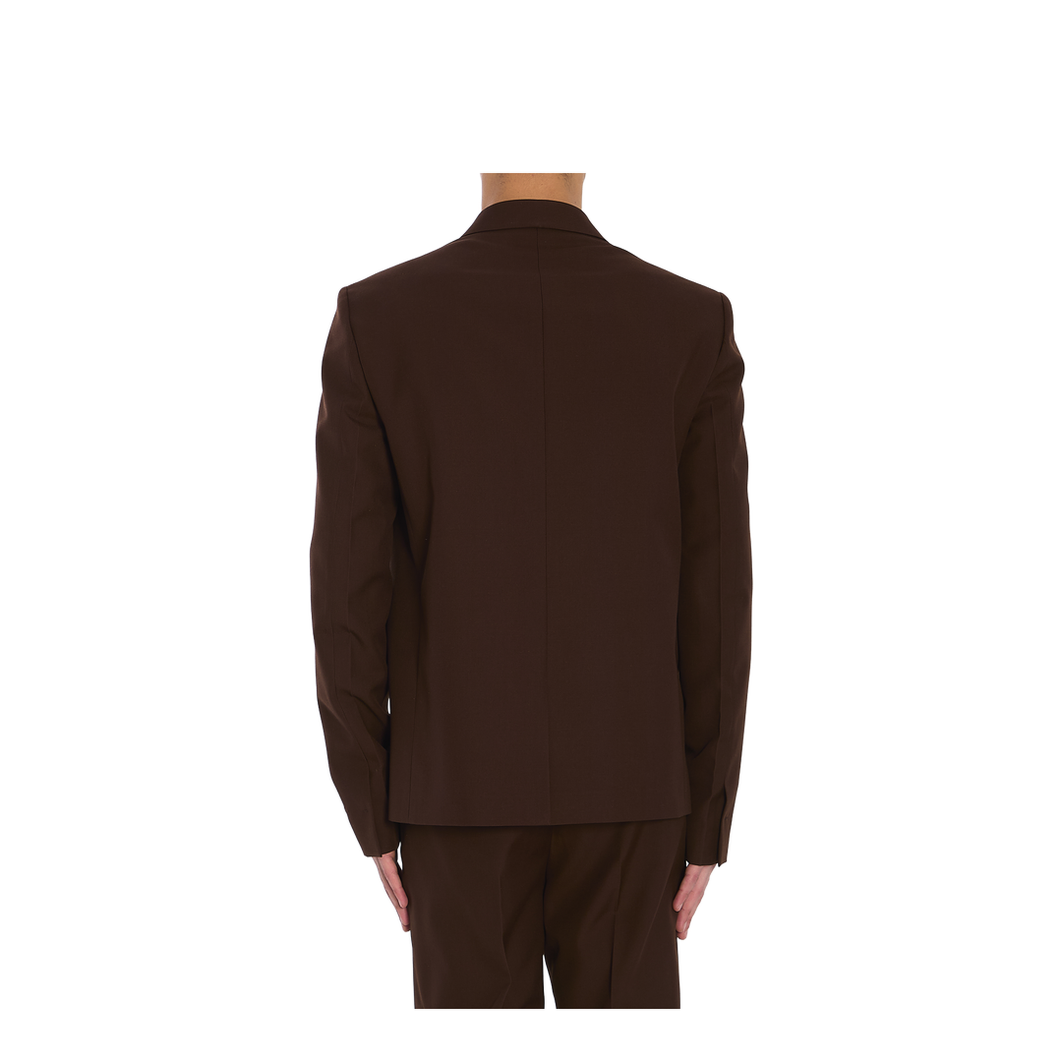 Wool Twill Single-Breasted Jacket - Image 4