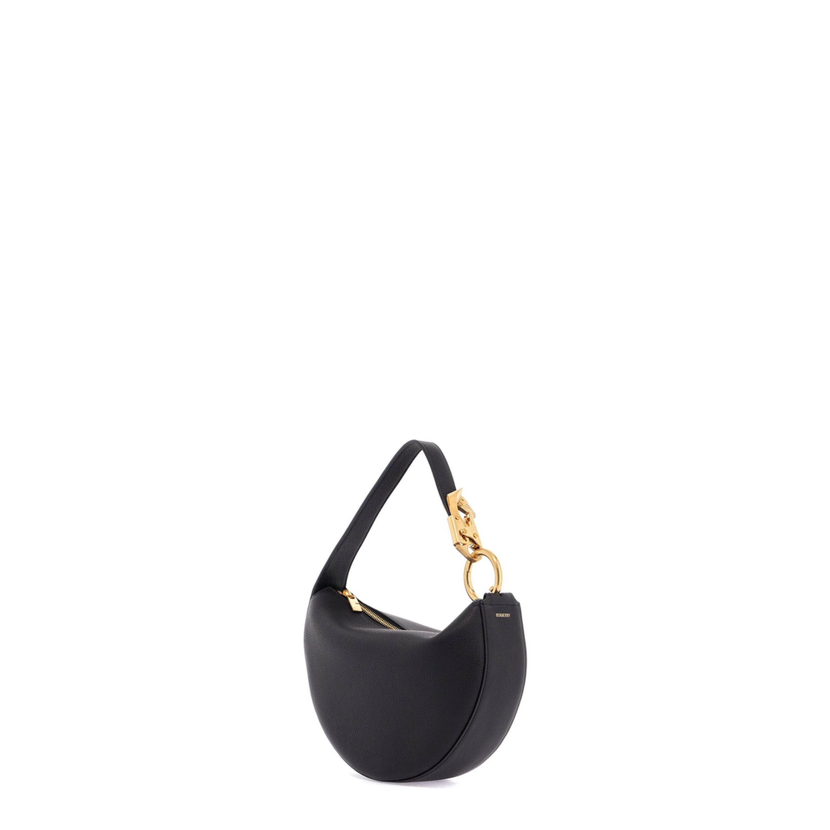 Textured Leather Shoulder Bag - Image 1