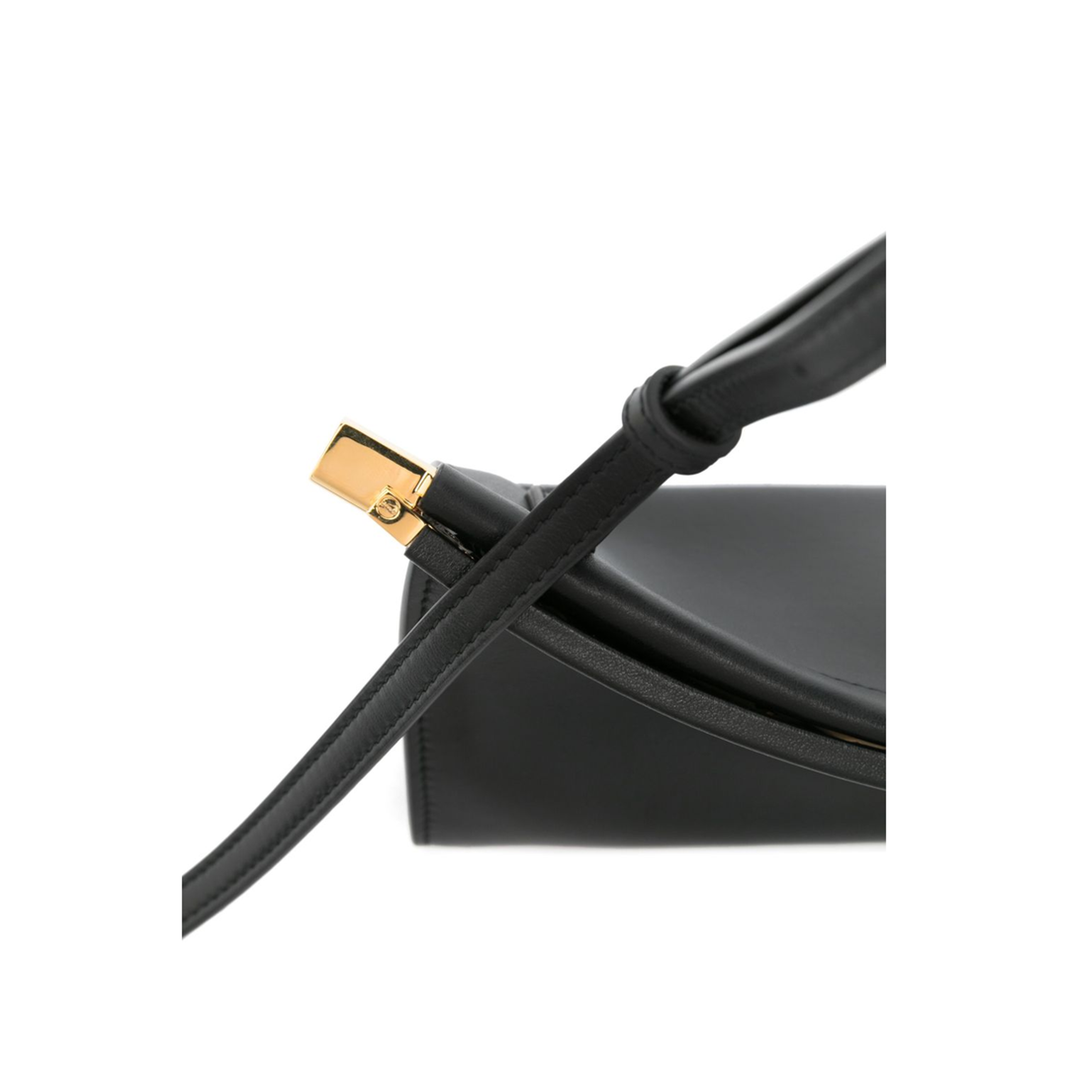Le Click East West Small Calfskin Shoulder Bag - Noir - Image 5