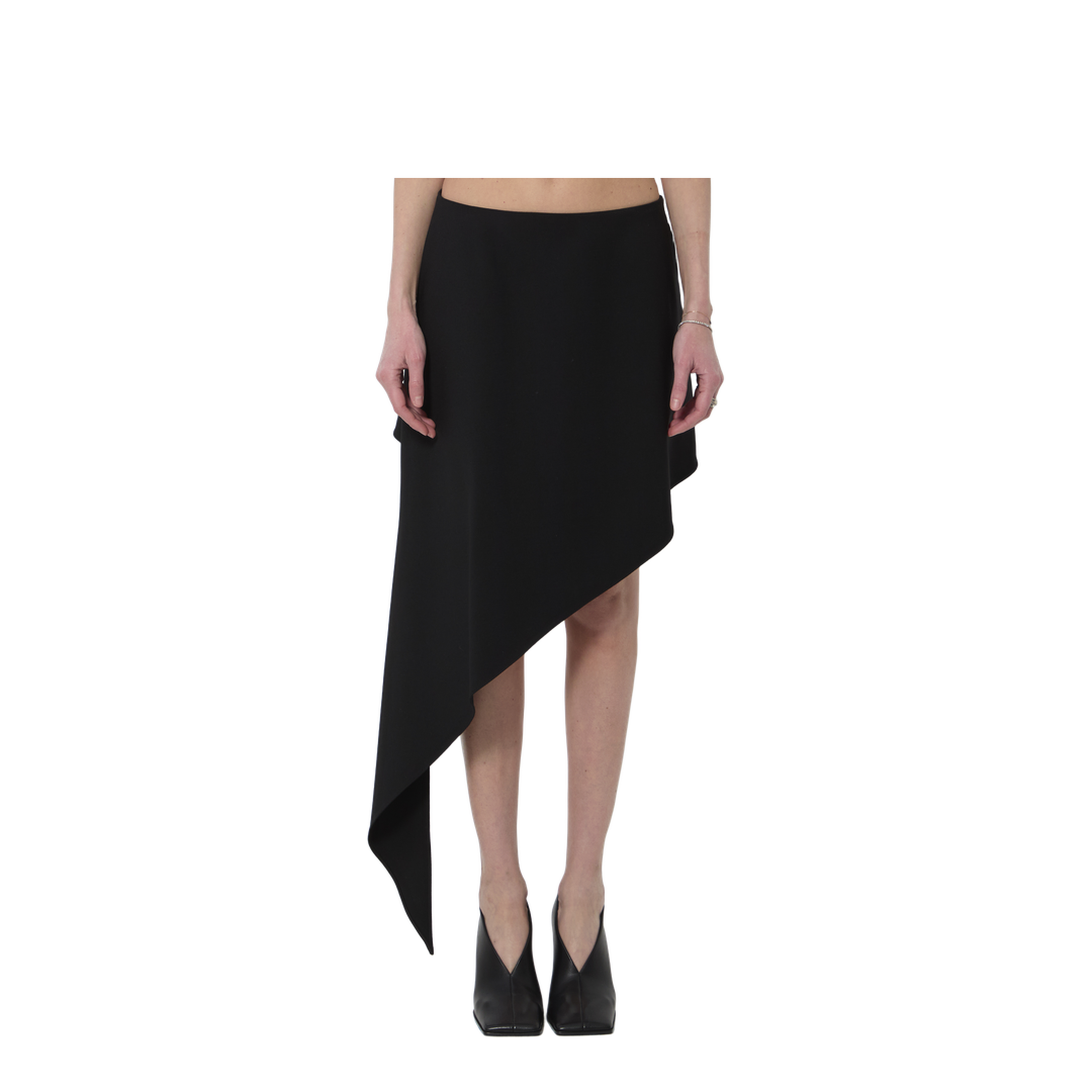 Asymmetric Pointed Skirt - Image 1