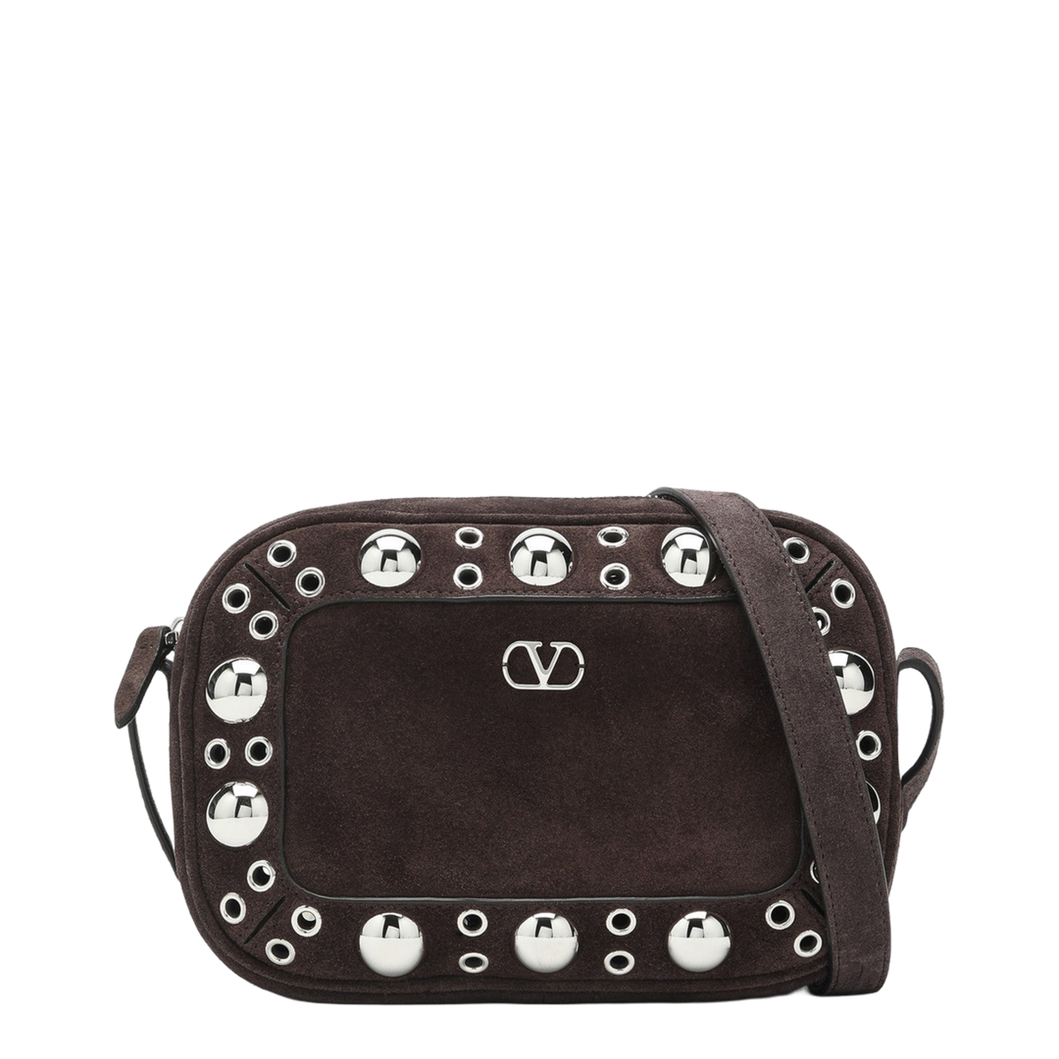 Brown Suede Nellcôte Crossbody Bag - Image 1