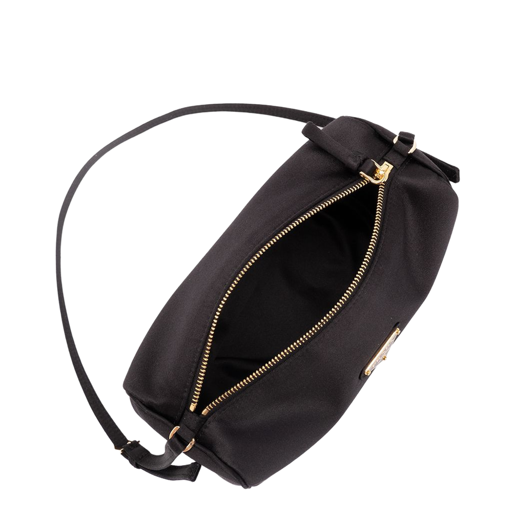 Black Satin Pouch - Image 5