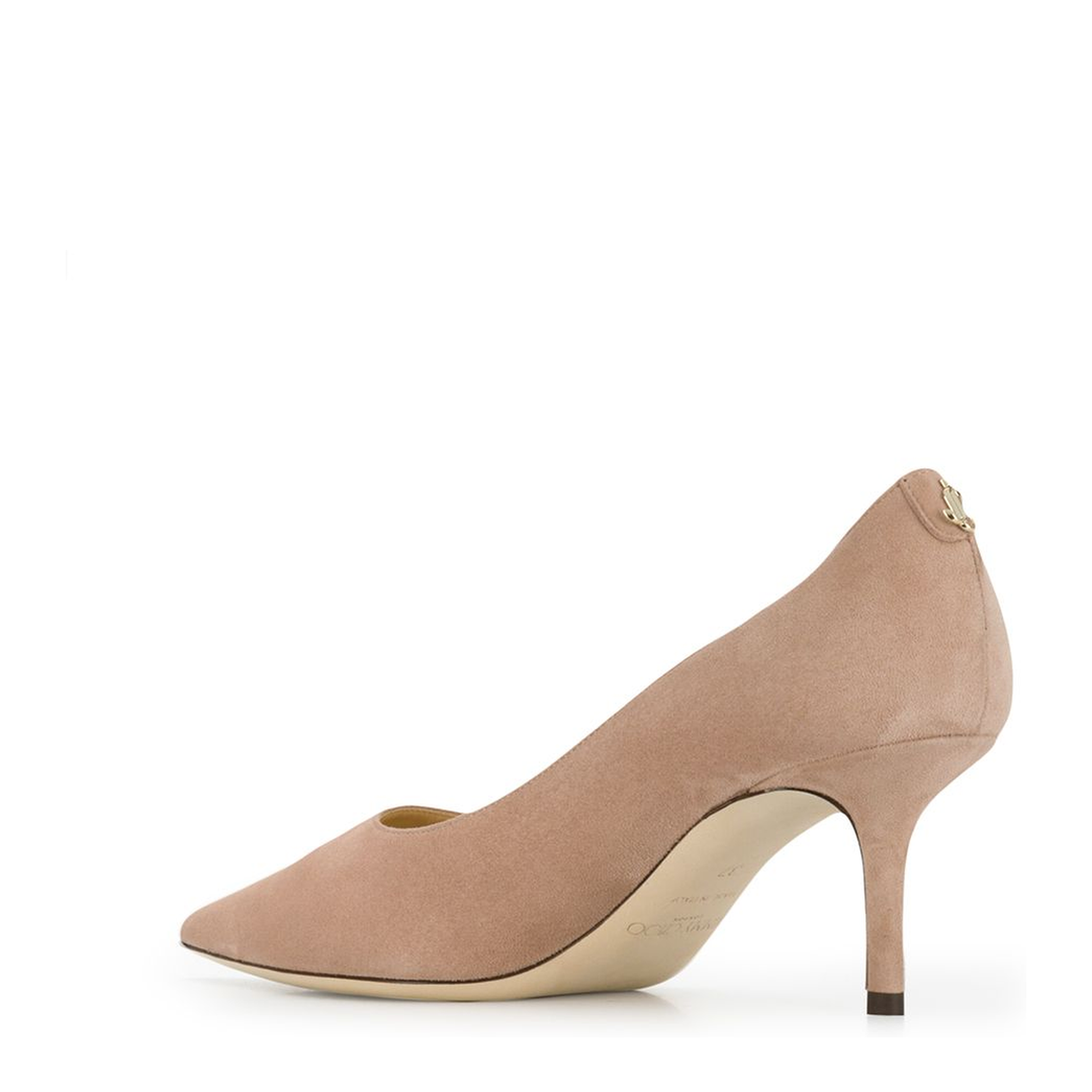 Ballet-Pink Patent-Leather Pumps - Image 3