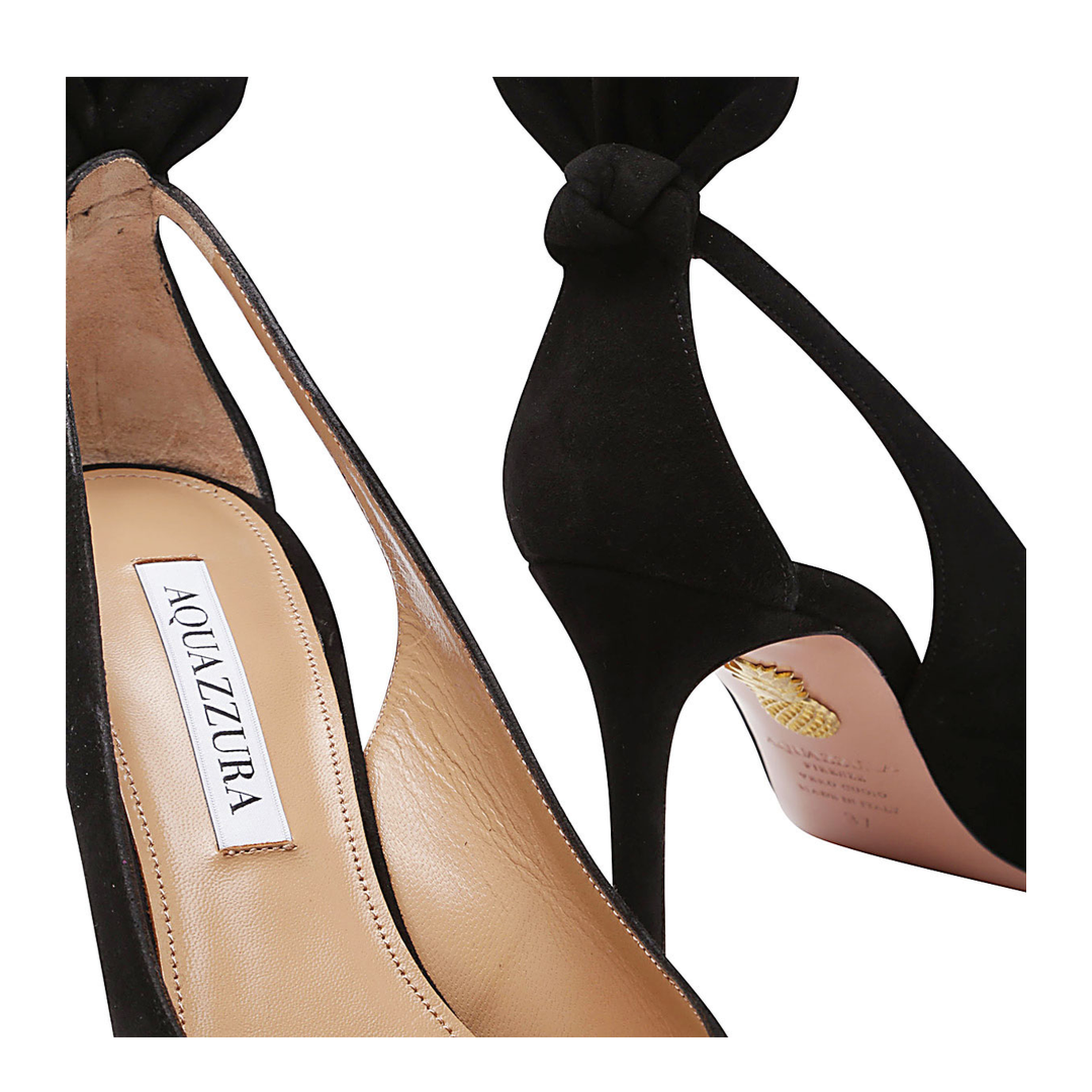 Bowtie Pump Black 85 - Image 4