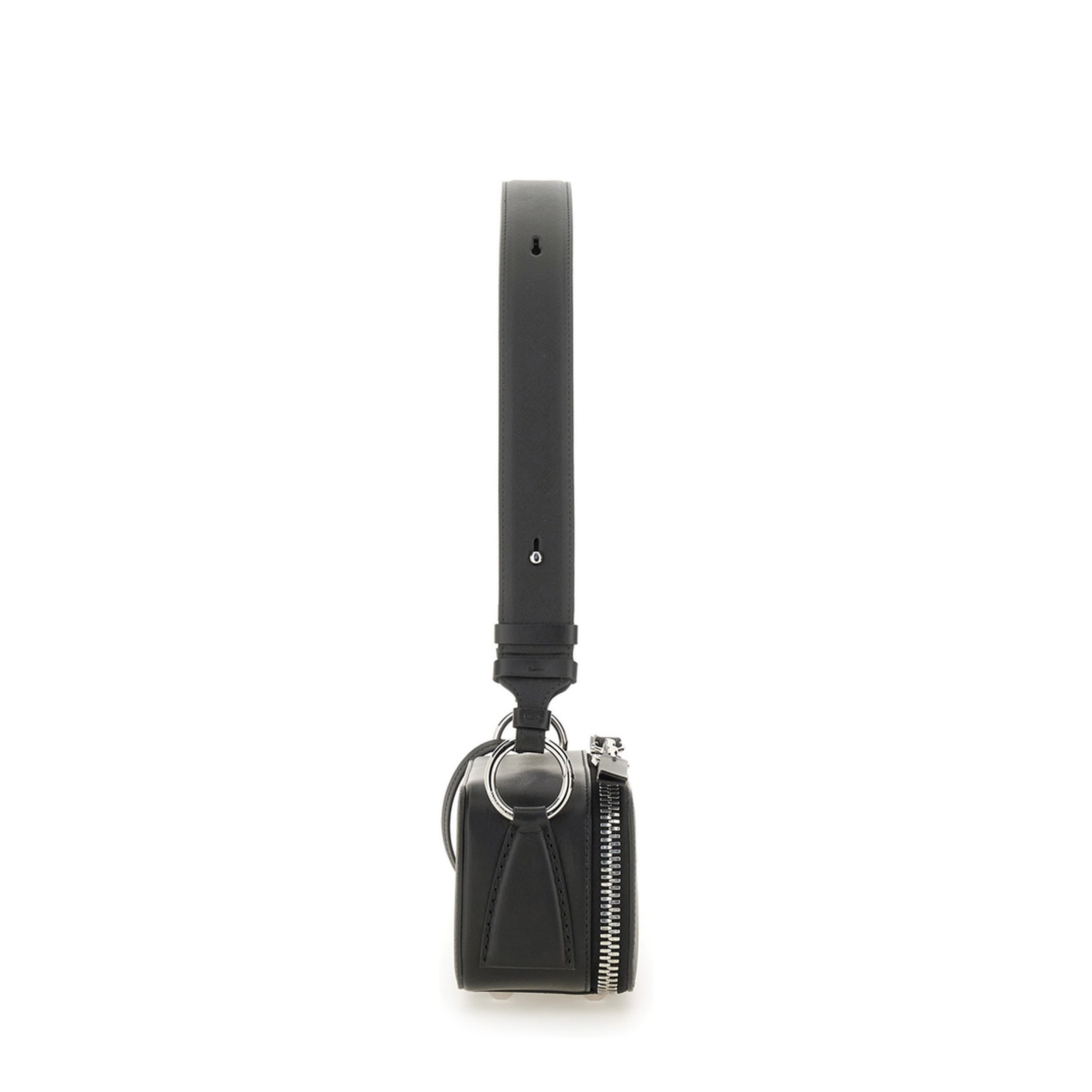 Doll Small Calf Leather Camera Bag - Black - Image 3