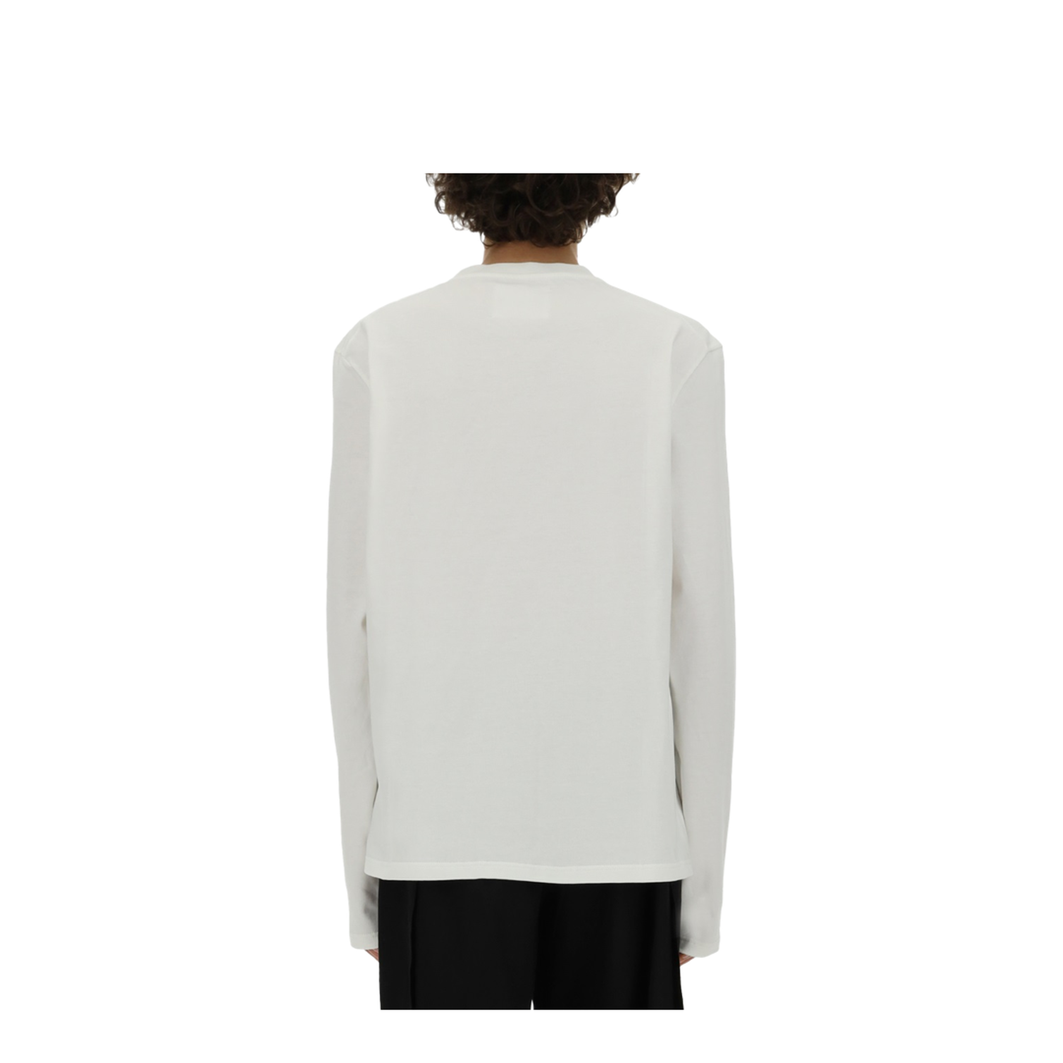 White Cotton T-Shirt - Image 3